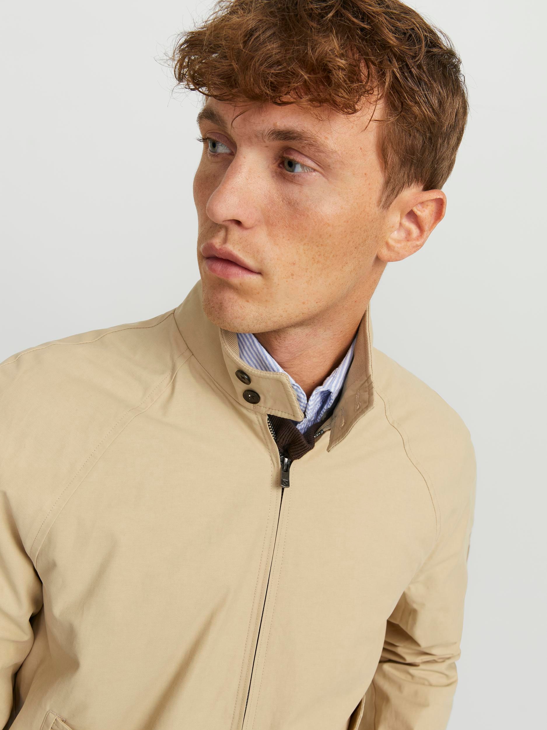 Jack & Jones Outdoorjacke »JPRBLURUDY HARRINGTON JKT SN«, ohne Kapuze