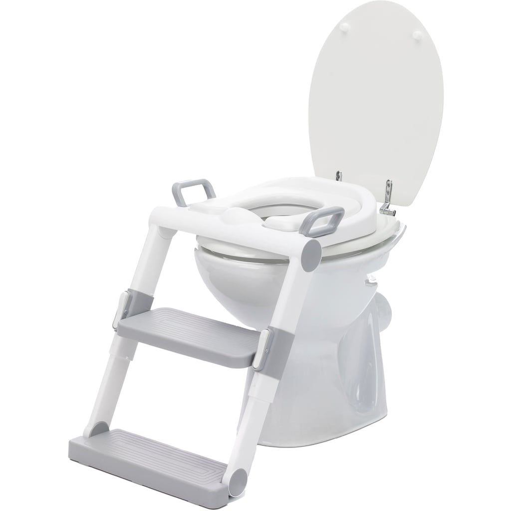 Fillikid Toilettentrainer »Toilet-Trainer, weiß/grau«
