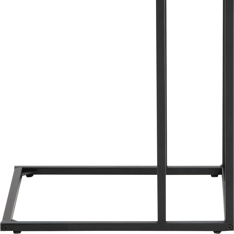 ACTONA GROUP Beistelltisch, mit schmalem Metallgestell im modernen Industrie-Look, Höhe 63 cm