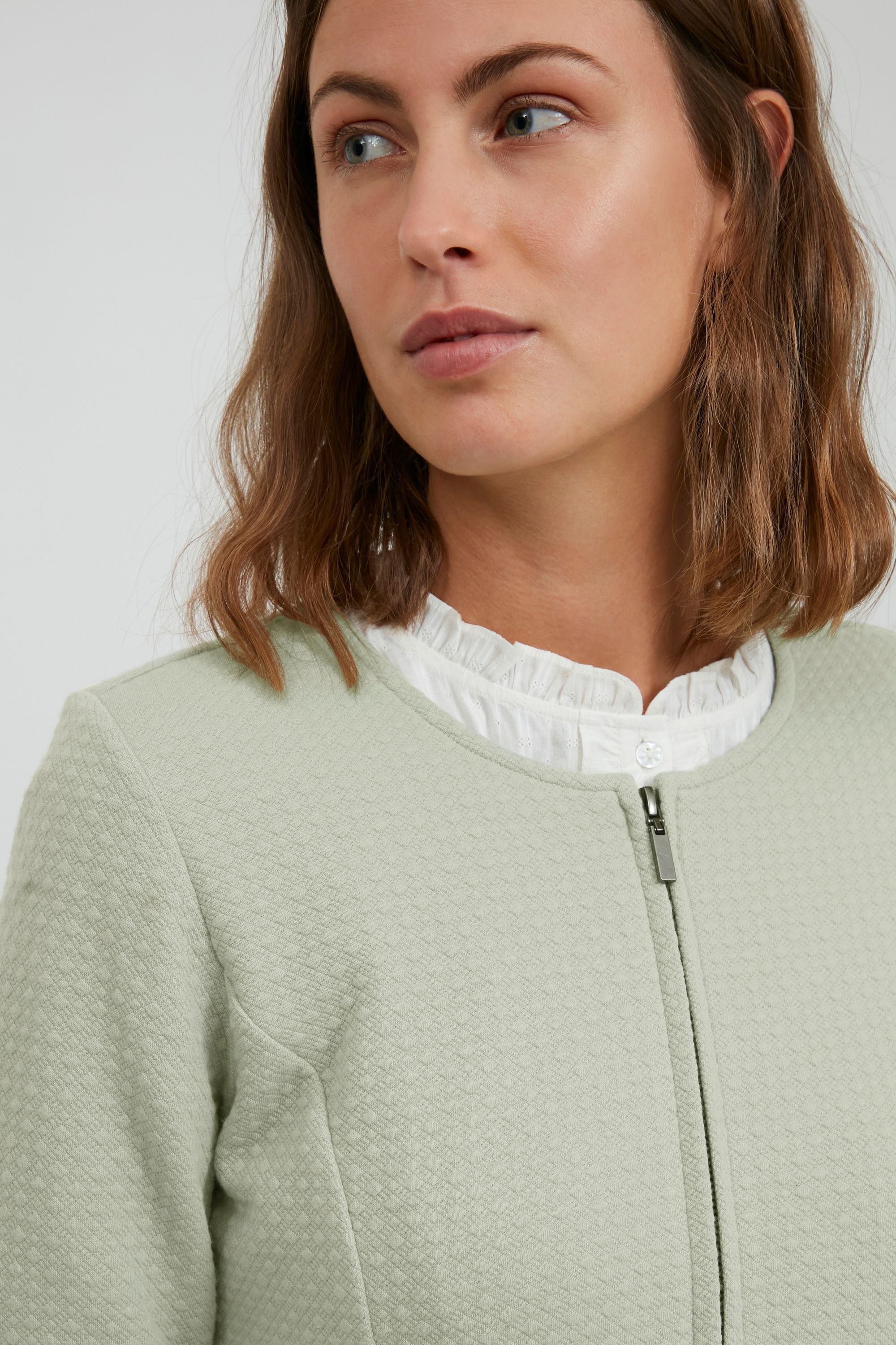 fransa Sweatjacke »Sweatshirtjacke FREmcardi«