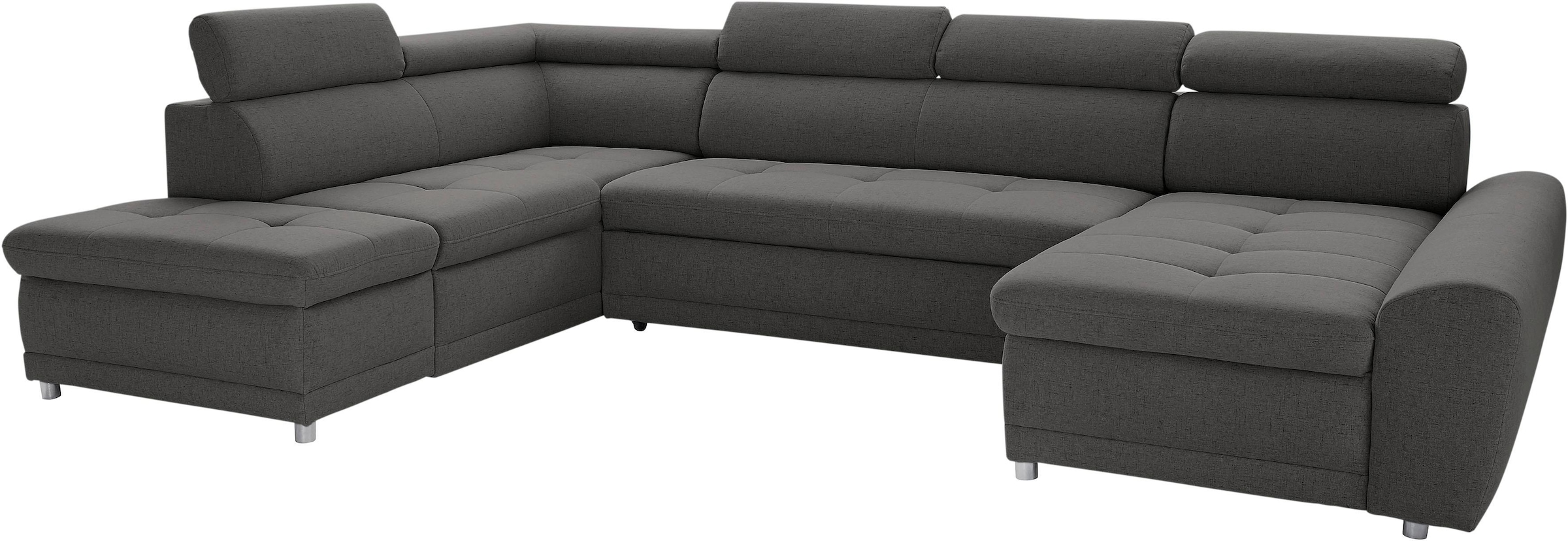 sit&more Wohnlandschaft »Riva U-Form«, wahlweise mit Bettfunktion