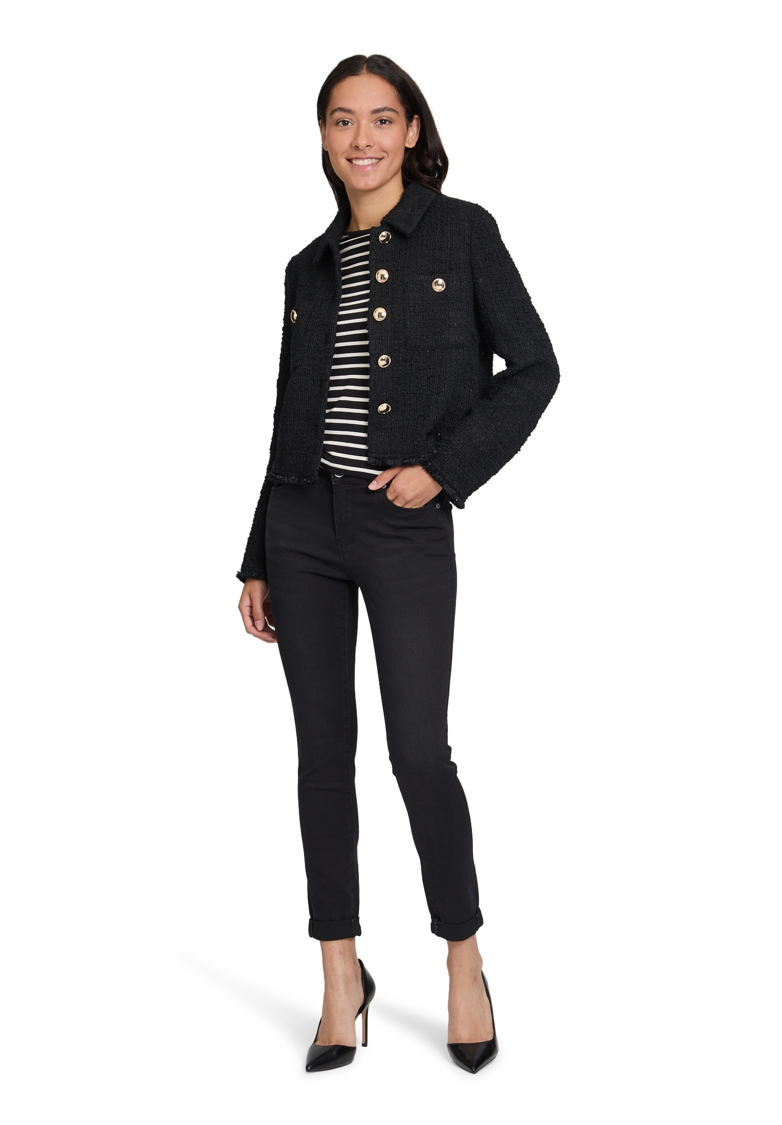 Betty Barclay Relaxhose »Basic-Jeans mit Waschung«