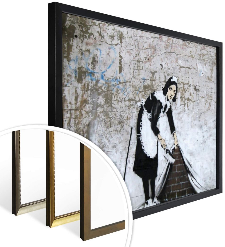 Wall-Art Poster »Graffiti Bilder Maid in London«, Menschen, (1 St.), Poster,  Wandbild, Bild, Wandposter im OTTO Online Shop