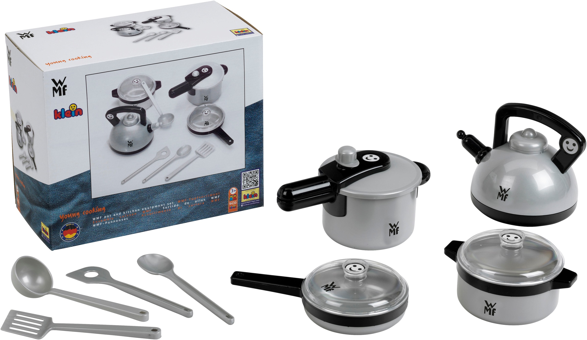 Klein Kinder-Küchenset »WMF-Topfsortiment«, Made in Germany