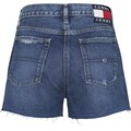 Tommy Jeans Shorts »HOTPANT BF0192«, mit leicht ausgefranstem Saum und Logo Badge