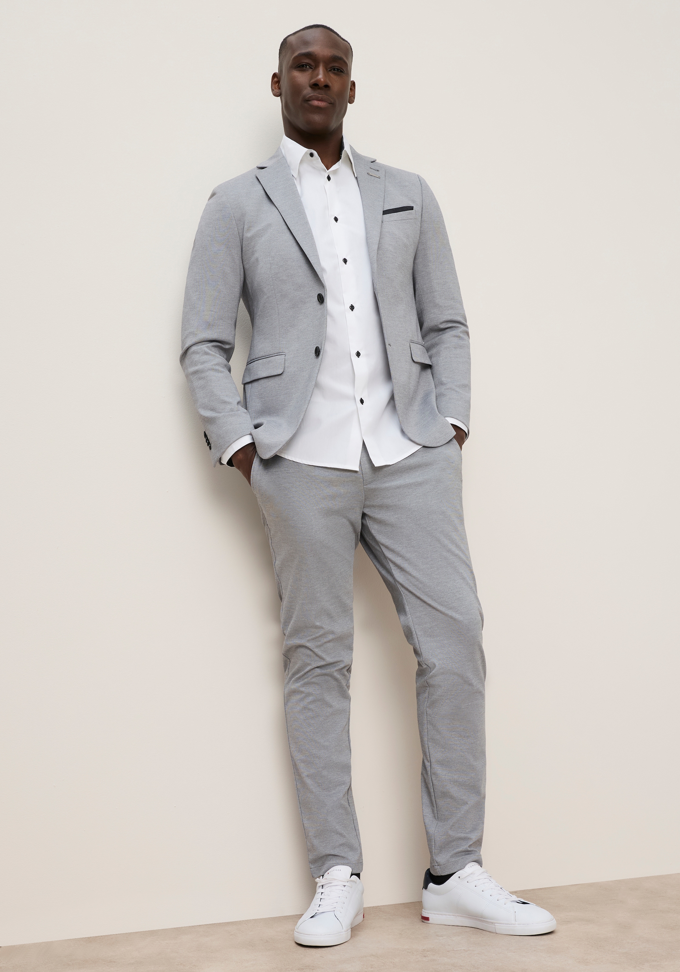 Bruno Banani Anzug »Jersey« Sakko & Hose,  normal elastische Qualität
