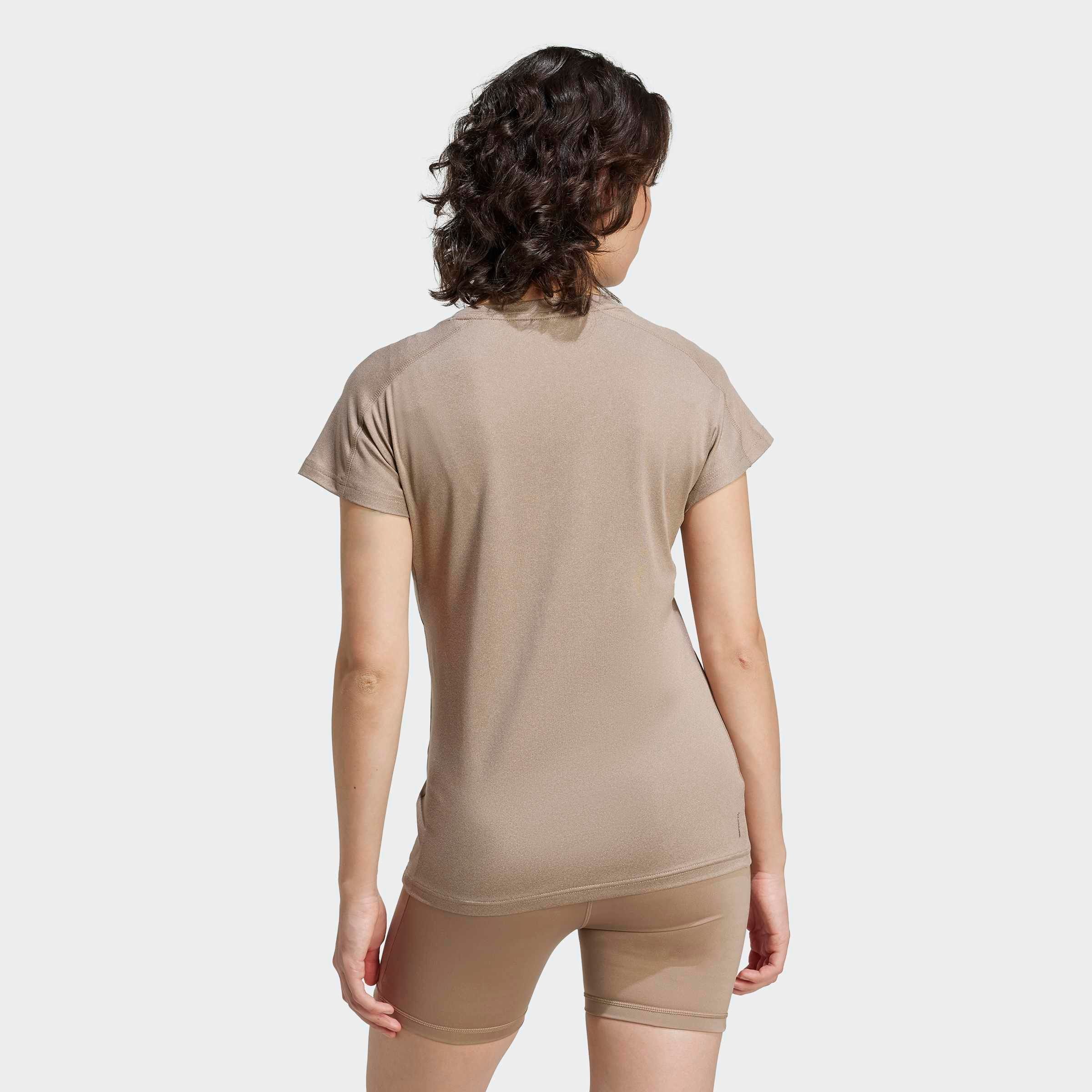 adidas Performance T-Shirt »AEROREADY TRAIN ESSENTIALS MINIMAL BRANDING V-NECK« Trainingsshirt, feuchtigkeitsabsorbierend mit V Ausschnitt