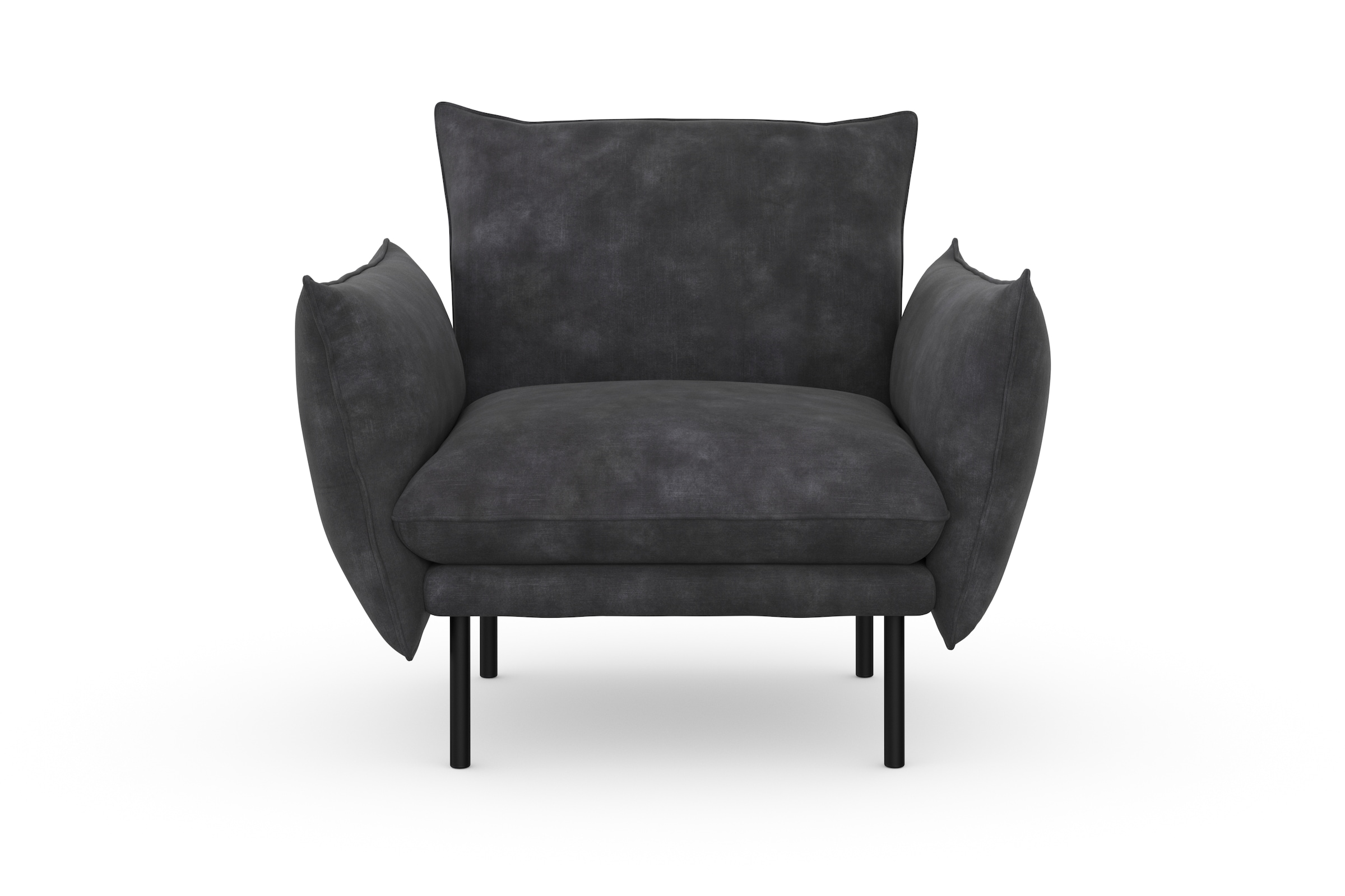 andas Sessel »Stine Cocktailsessel«, Besonderes Design durch Kissenoptik und Keder, by Morten Georgsen