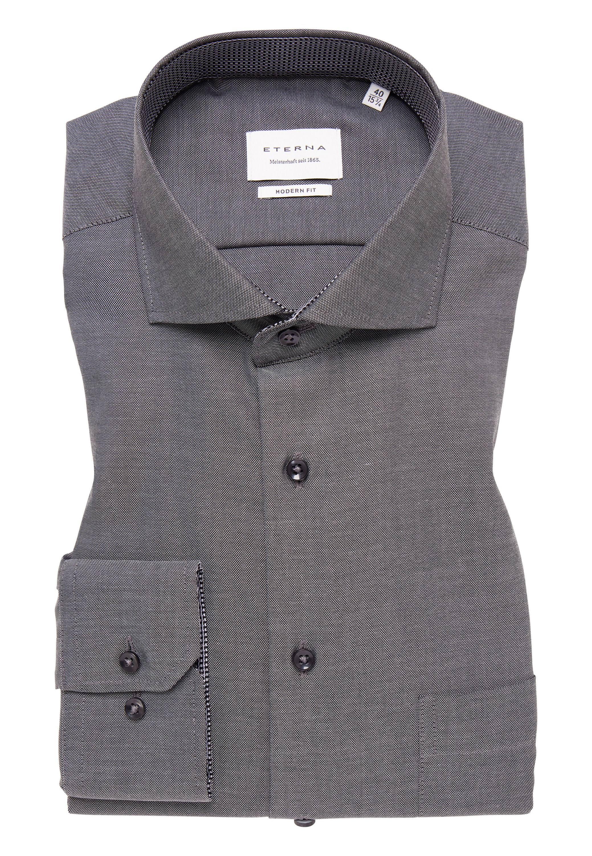 Eterna Langarmhemd »MODERN FIT«, NON IRON (bügelfrei)