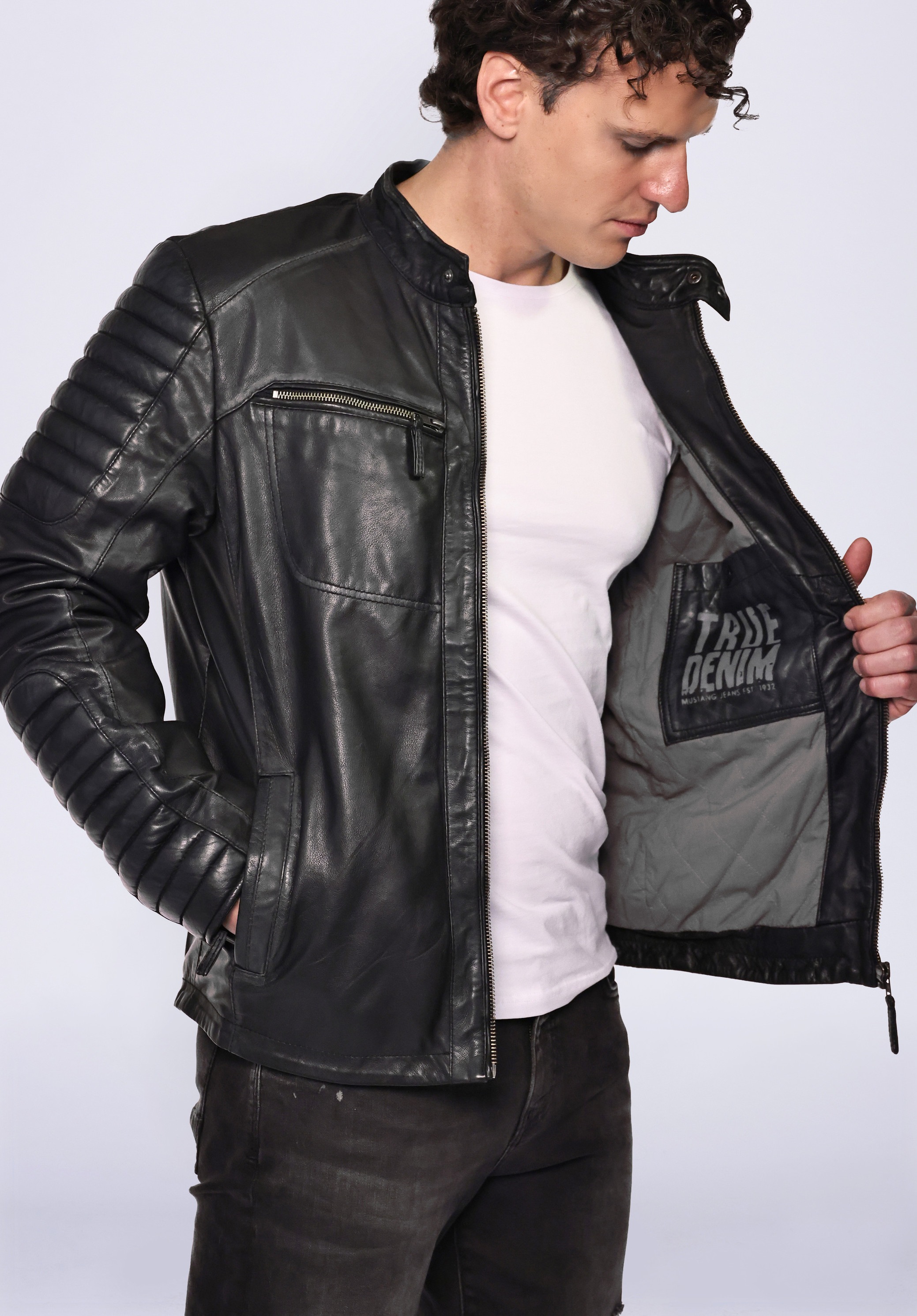 MUSTANG Lederjacke »Lederjacke Garry«