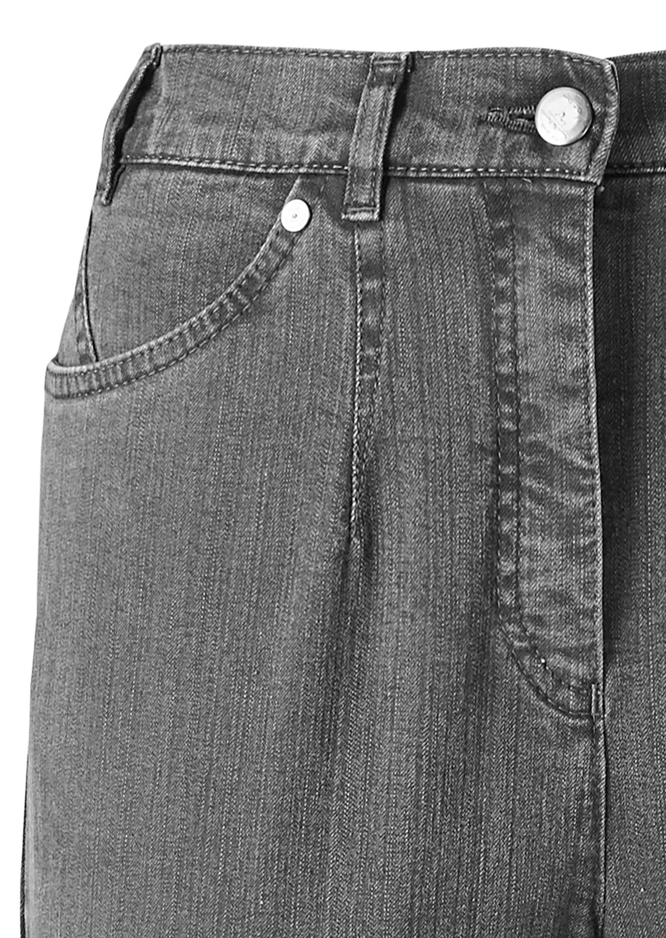 GOLDNER Regular-fit-Jeans »Kurzgröße Schlichte Jeanshose Carla«