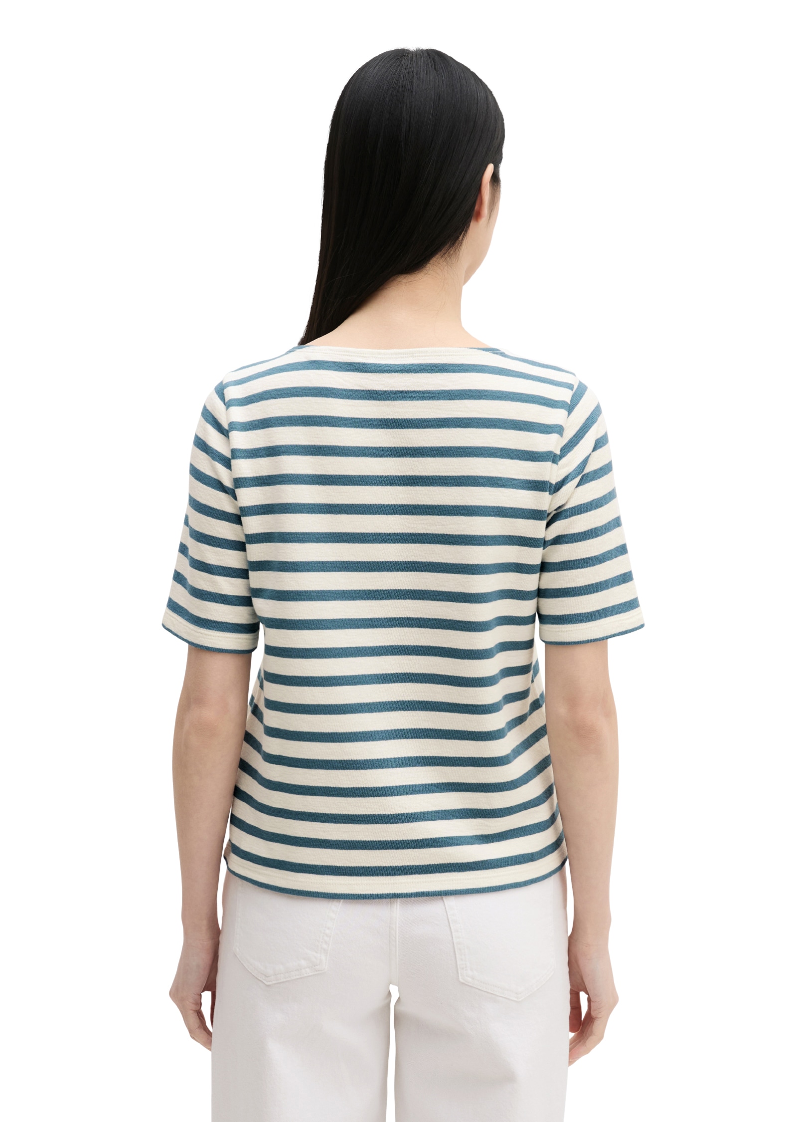 Marc O'Polo T-Shirt straight aus weichem Jersey, geringelt