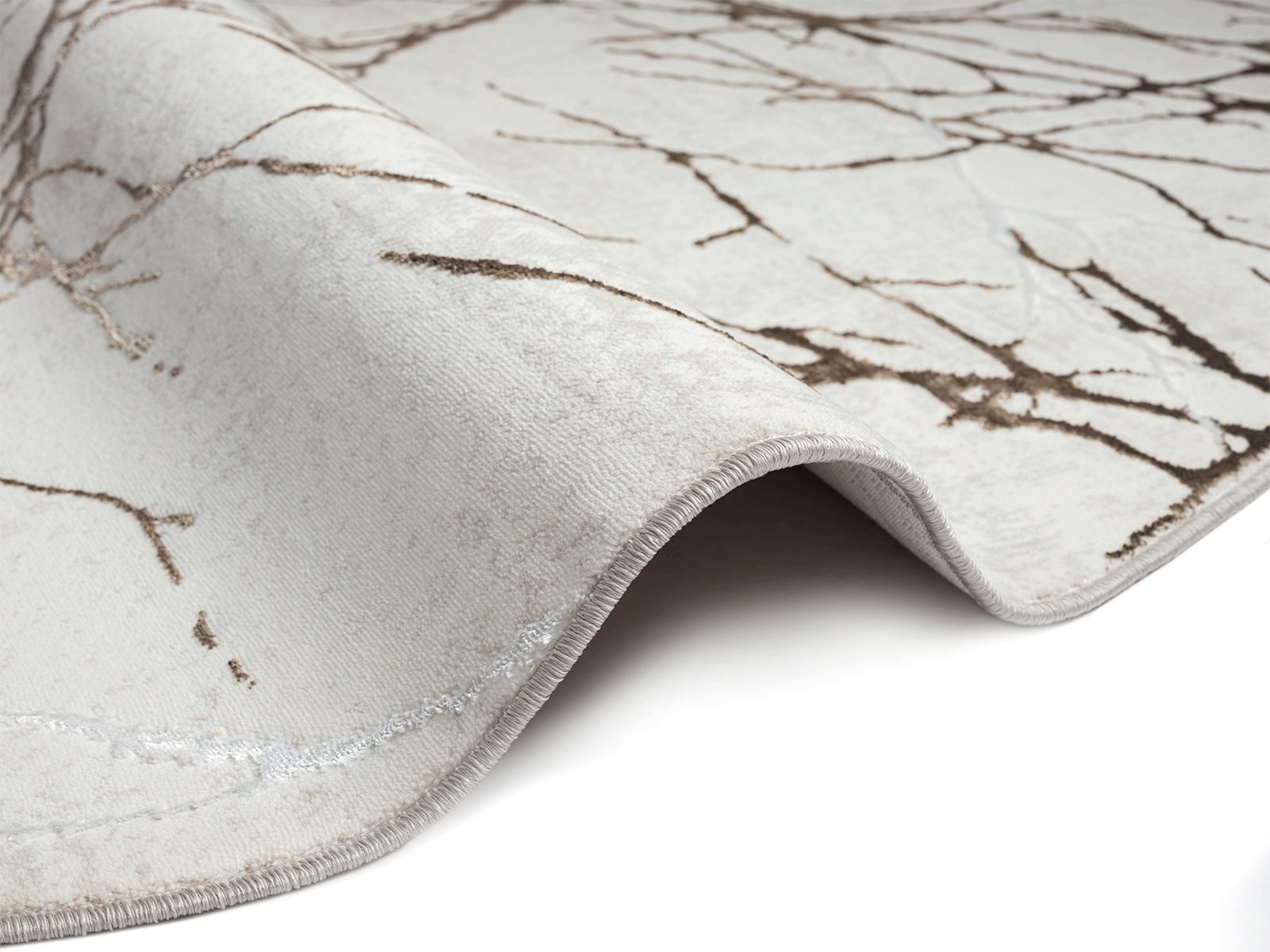 the carpet Teppich »Mila«, rund, 8 mm Höhe, moderner Wohnzimmer Teppich elegant glänzender Flor