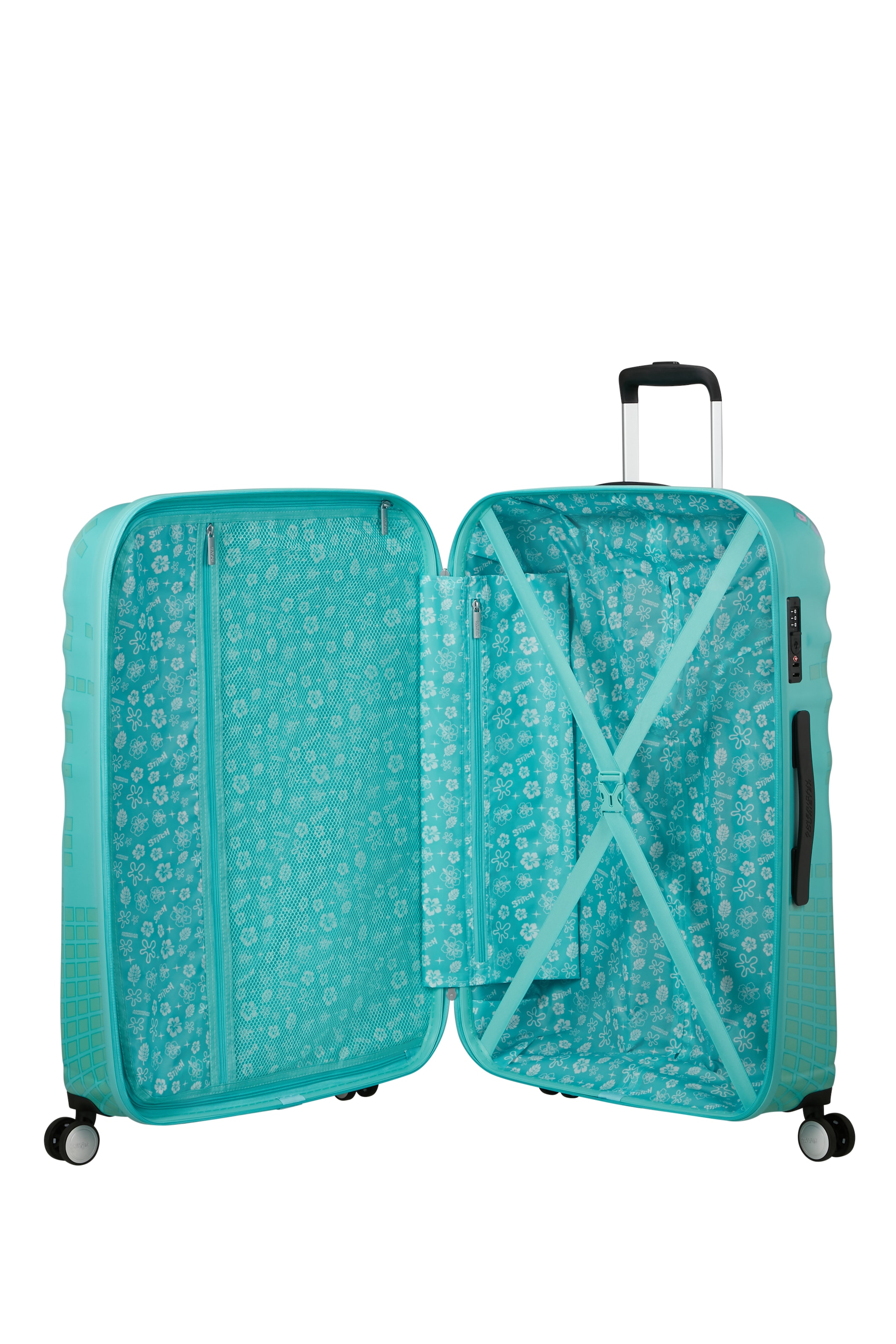 American Tourister® Hartschalen-Trolley »WAVEBREAKER DISNEY, verschiedene Motive«, 4 Rollen, Reisekoffer Reisegepäck