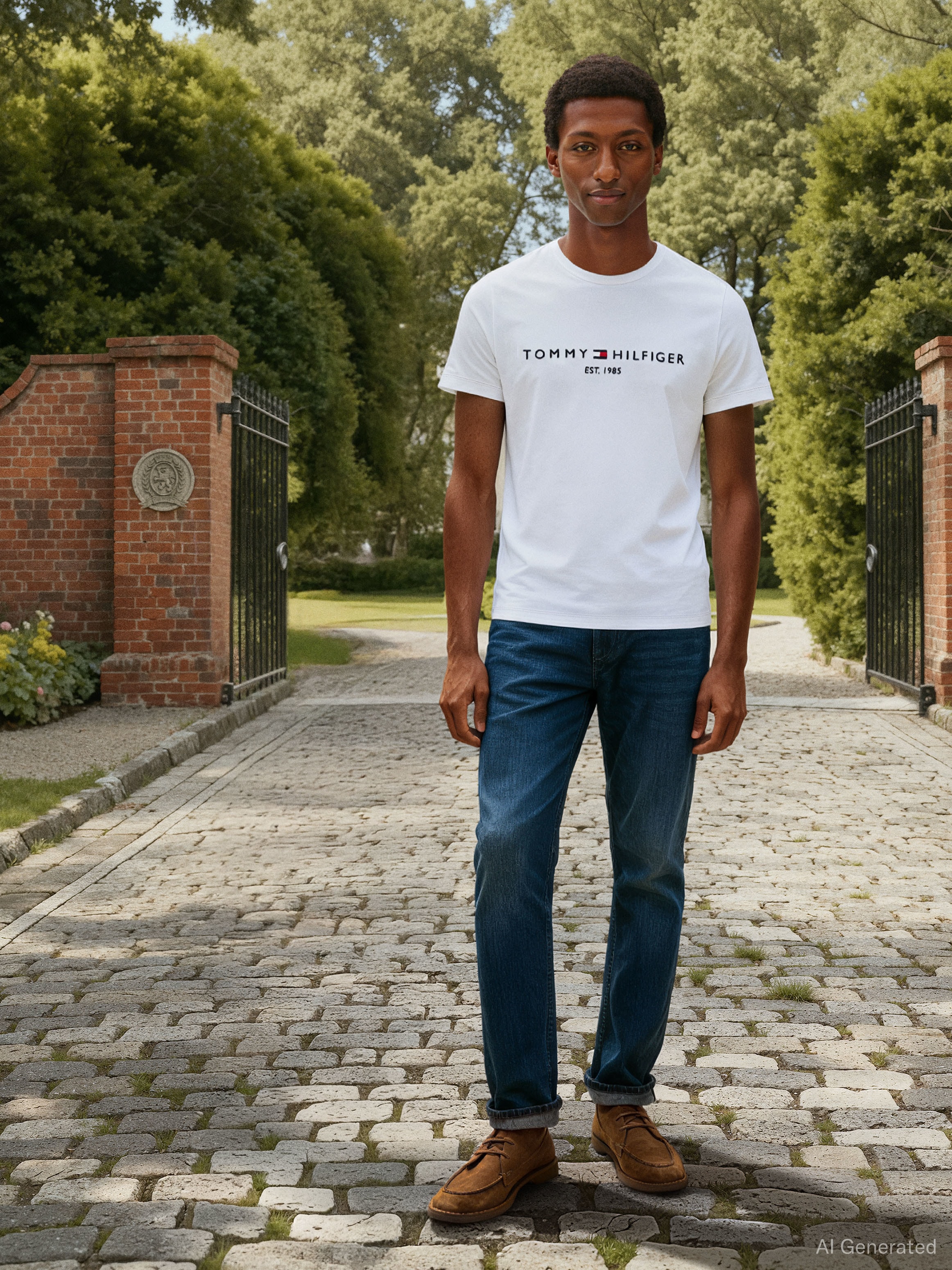 Tommy Hilfiger T-Shirt »TOMMY FLAG HILFIGER TEE« aus Bio-Baumwolle, Regular Fit