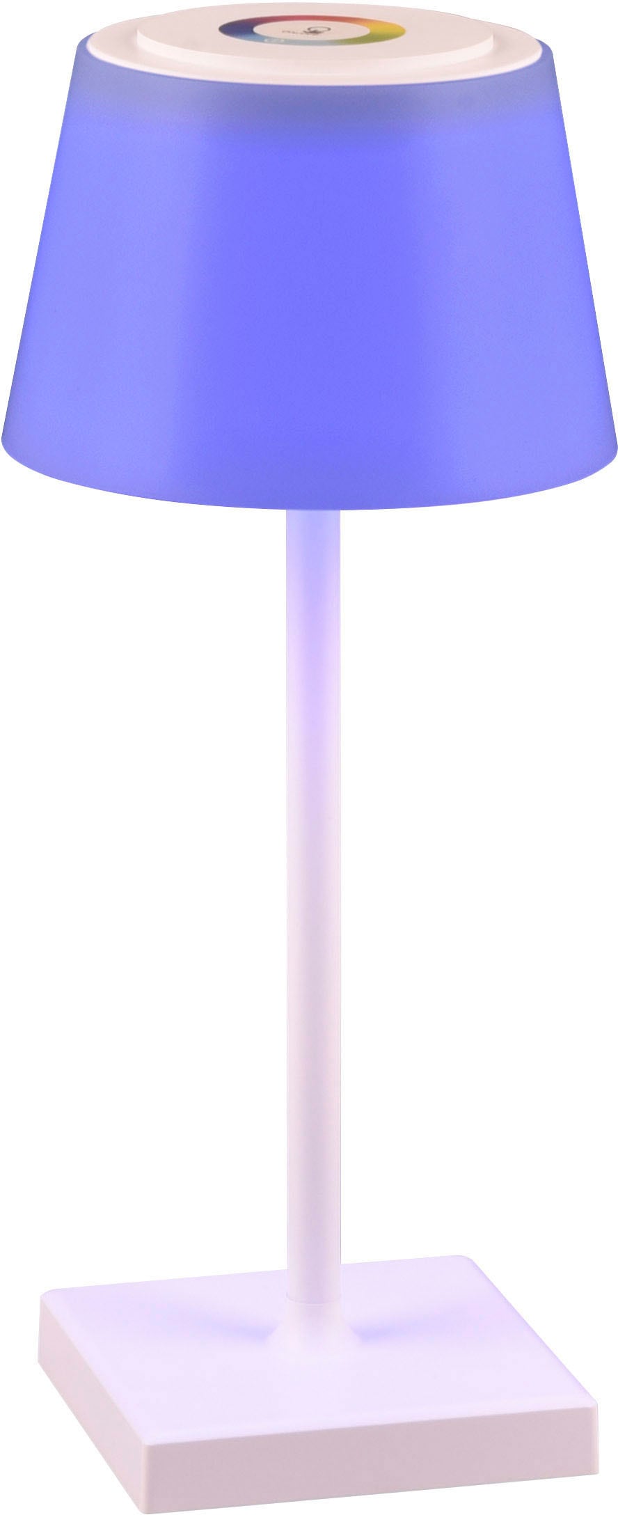 TRIO Leuchten LED Außen-Tischleuchte »Sanchez«, 1 flammig-flammig, Akku Garten Tischlampe RGB Farbwechsel dimmbar Lichtfarbe einstellbar