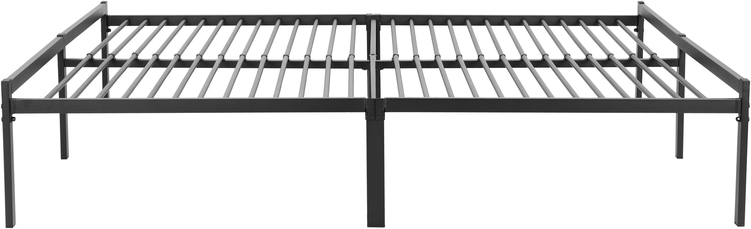 INOSIGN Metallbett »LIST Bett Bettgestell Bettrahmen Einzelbett Doppelbett«, (Stahlbett schwarz in TOP Qualität und 4 Breiten), Bett mit 26 Lattenroste zum Schutz der Matratze Bestseller