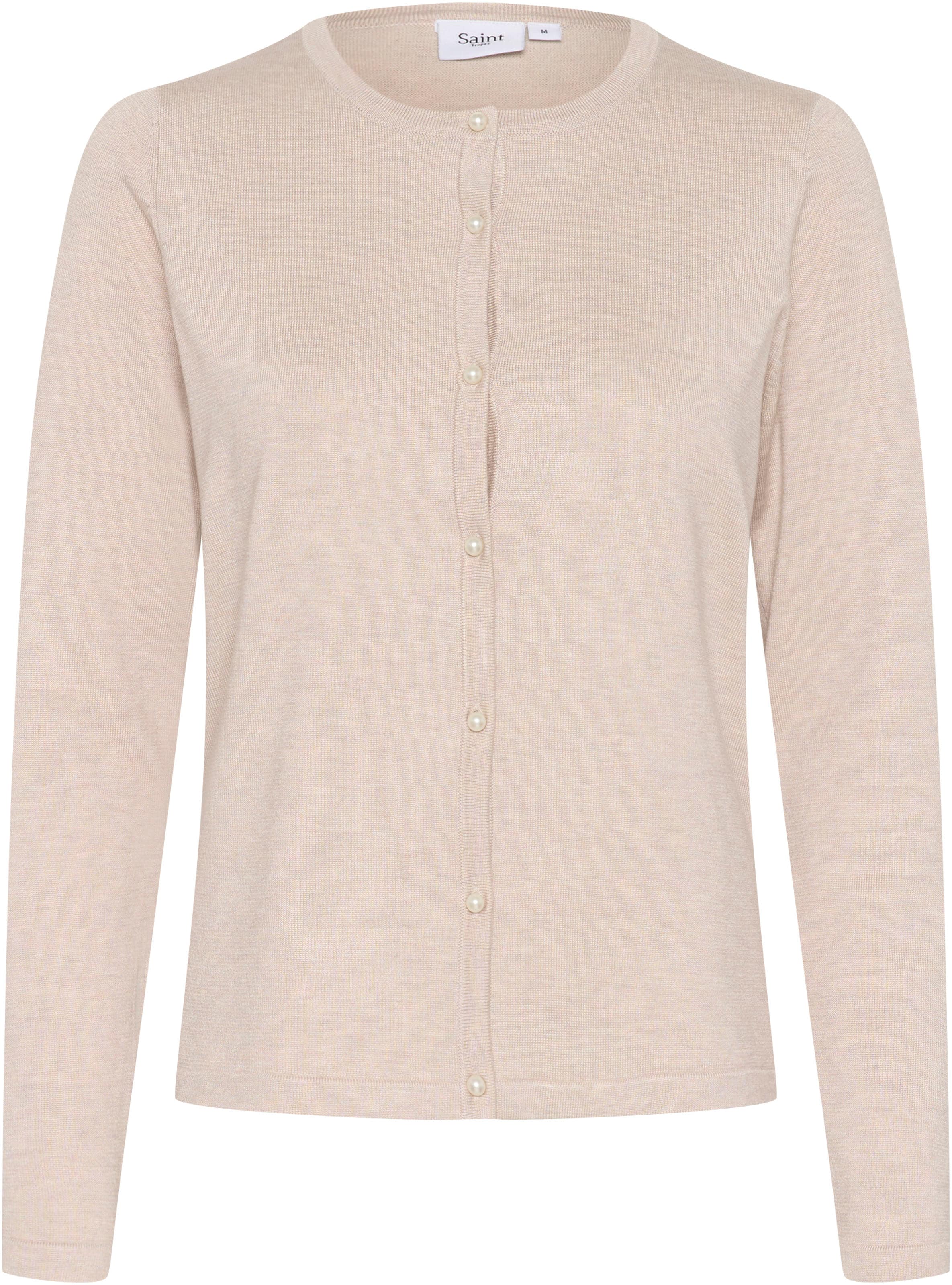 Saint Tropez Strickjacke »JemmaSZ Cardigan«, mit Zierknöpfen