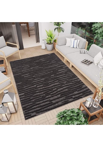 Carpet City Teppich »In-& Outdoorteppich Santorini 58394, 3D-Effekt, Streifen«,... kaufen
