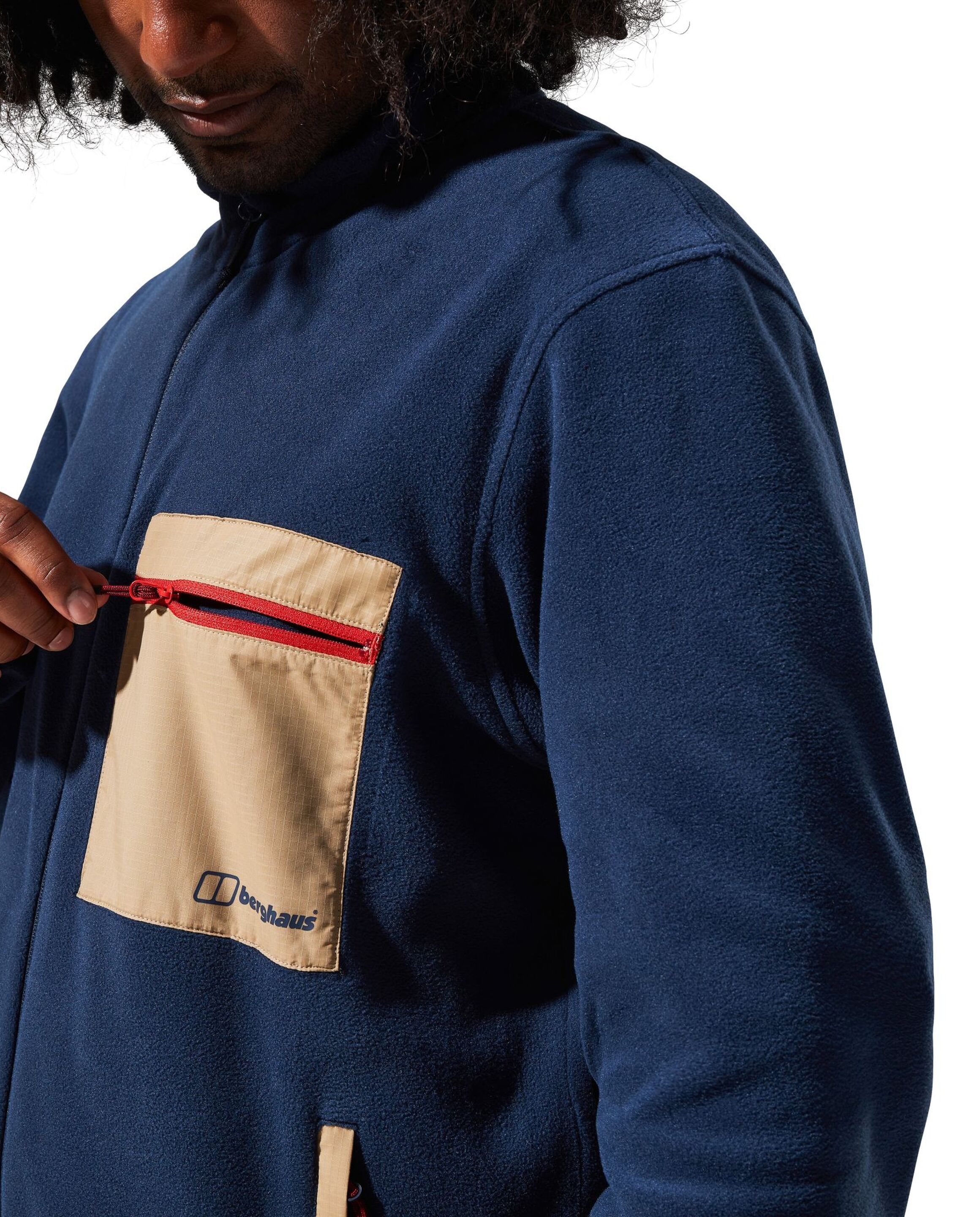 Berghaus Fleecejacke »Berghaus Fleecejacke« mit Kapuze atmungsaktiv