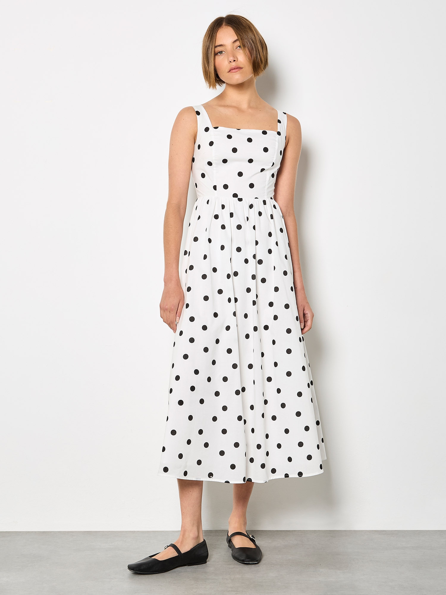 Apricot Midikleid »Midikleid« mit Smokdetails