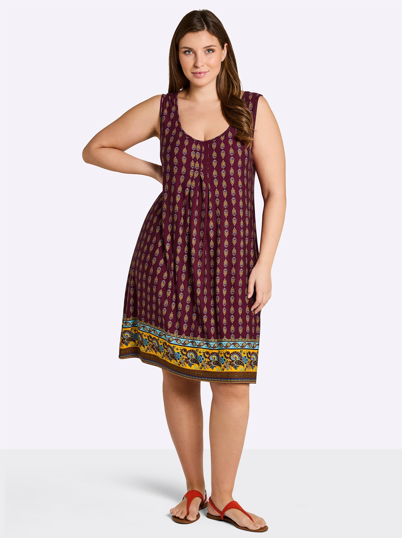 Sheego Jerseykleid »Jersey-Kleid«