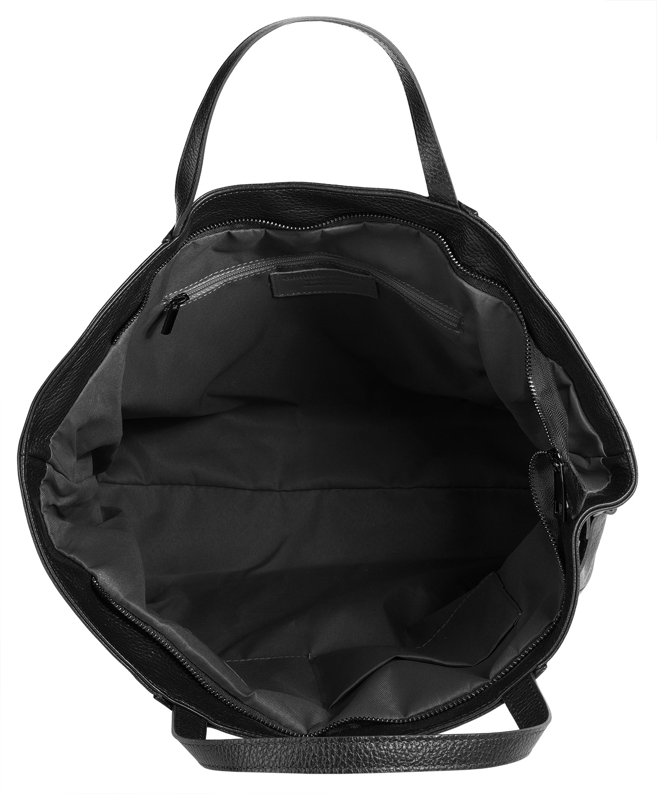 Samantha Look Shopper echt Leder, Made in Italy