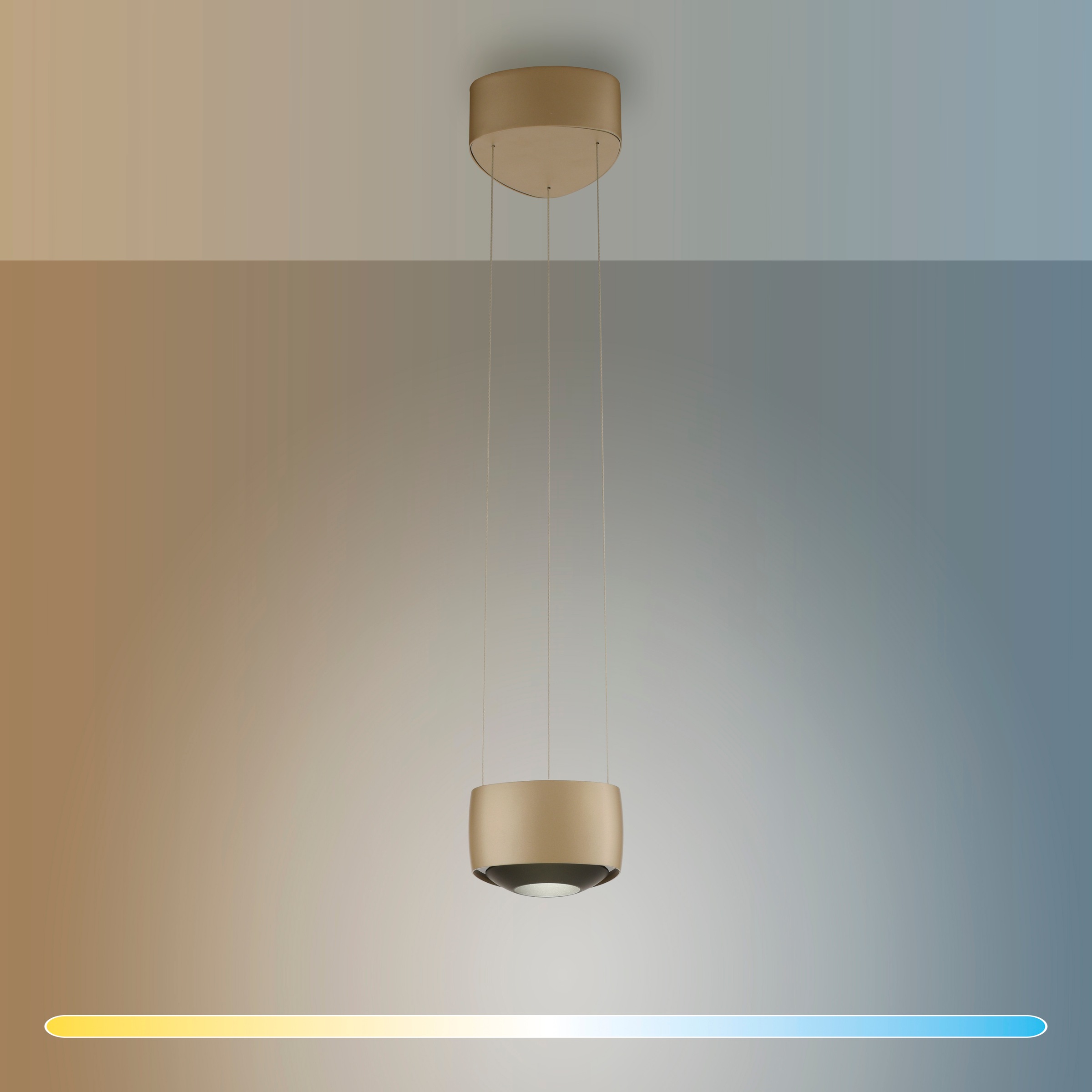 Neuhaus Q DESIGN CONTROL LIGHTS LED Pendelleuchte »Q-STRETTO« LED-Board 1 Stk. warmweiß - kaltweiß