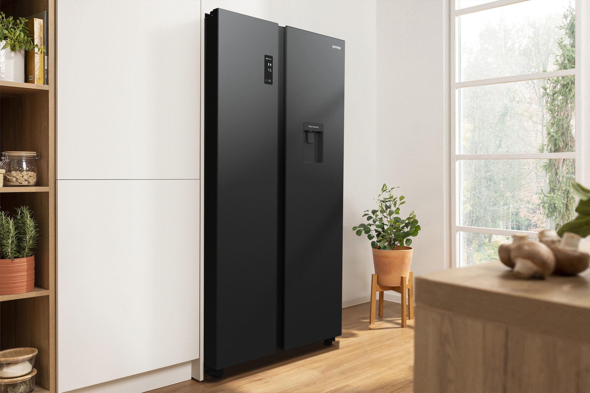 GORENJE Side-by-Side »NRR 9185 EABXLWD«, Wasserspender