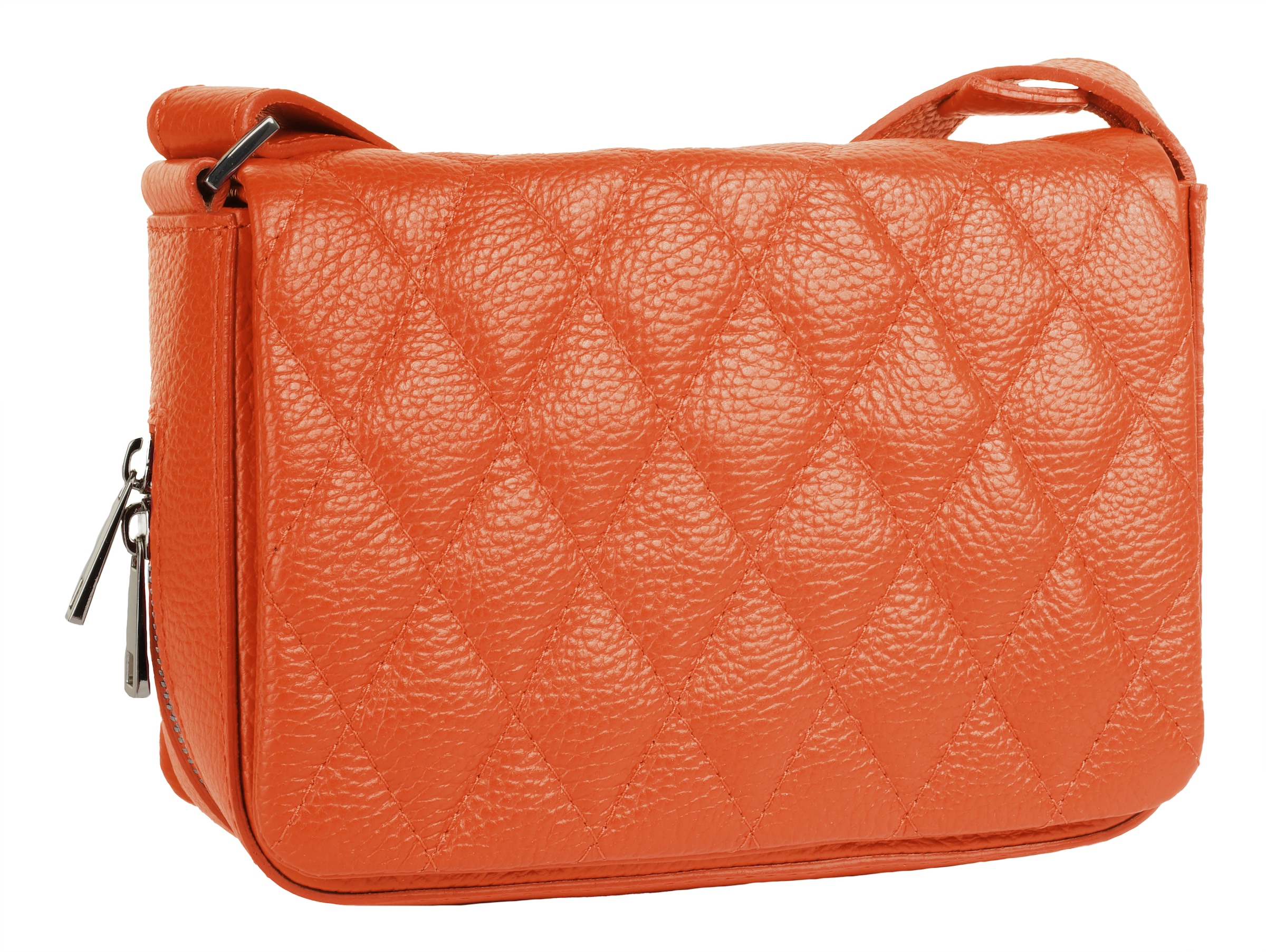 Cluty Henkeltasche, echt Leder, Made in Italy