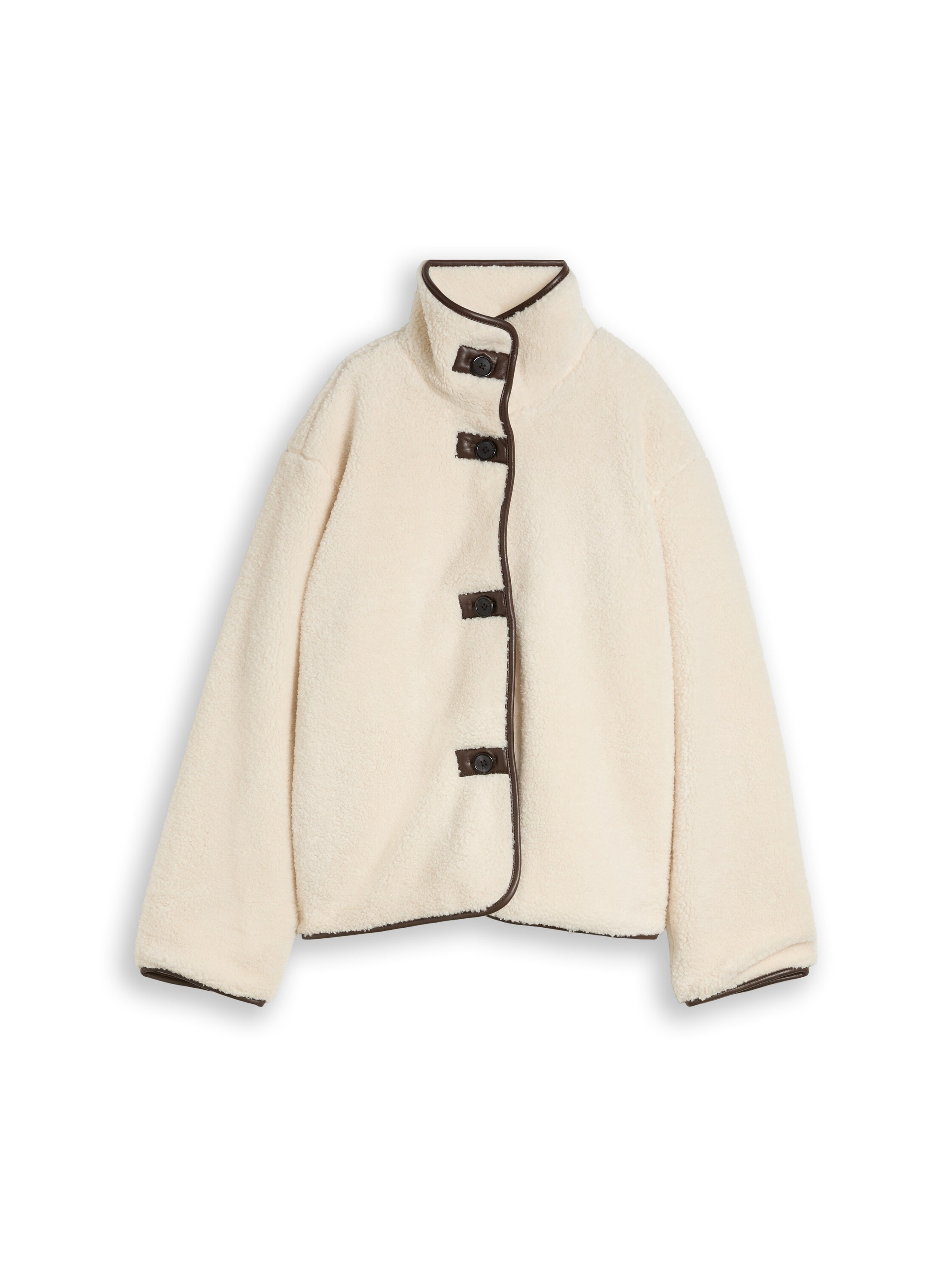 TOM TAILOR Denim Cabanjacke ohne Kapuze