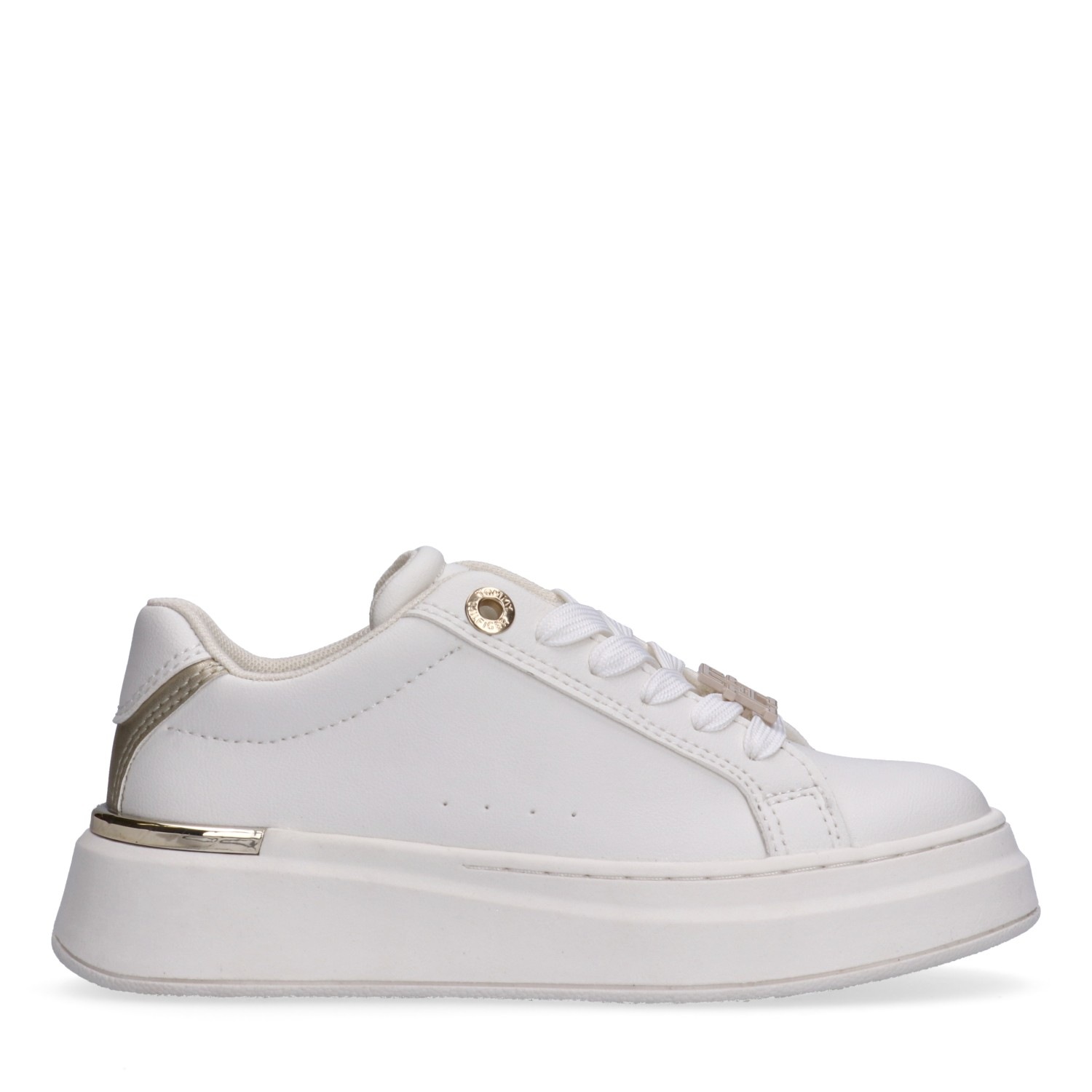 Tommy Hilfiger Plateausneaker  Trendy Schnürschuh, Halbschuh, Schnürschuh mit Plateausohle