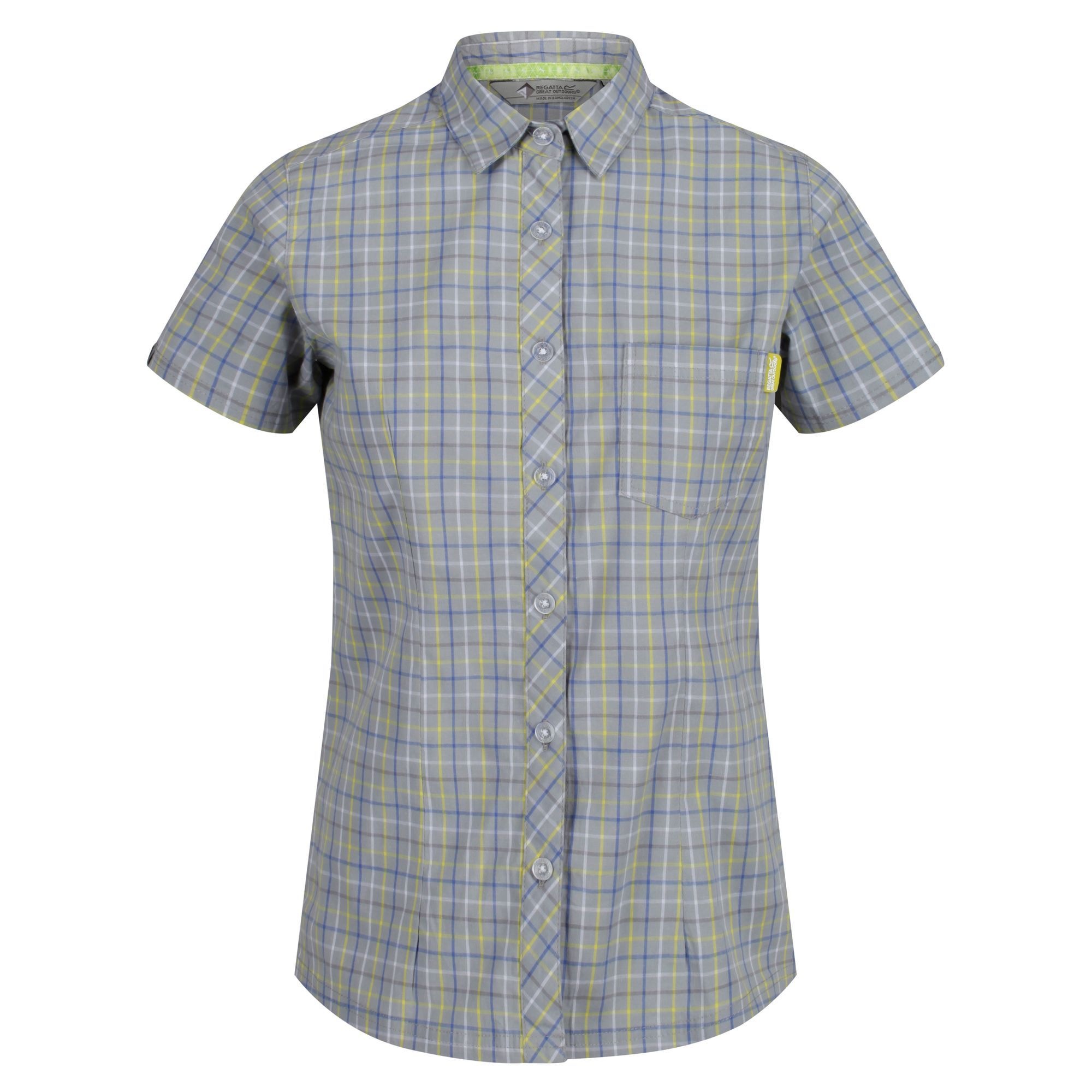 Regatta Karobluse »Damen Karohemd Honshu III kurzärmlig«