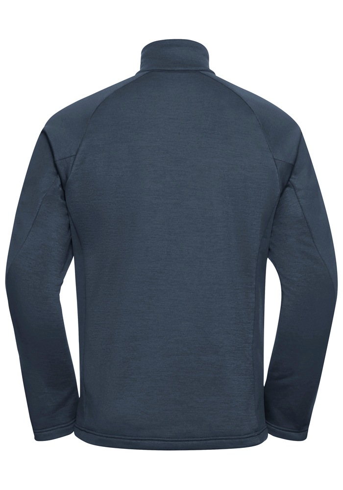 Jack Wolfskin Fleecejacke »PEAK DISTRICT FZ M« mit Full-Zip, meliert, weich, kuschelig, luftig-weich