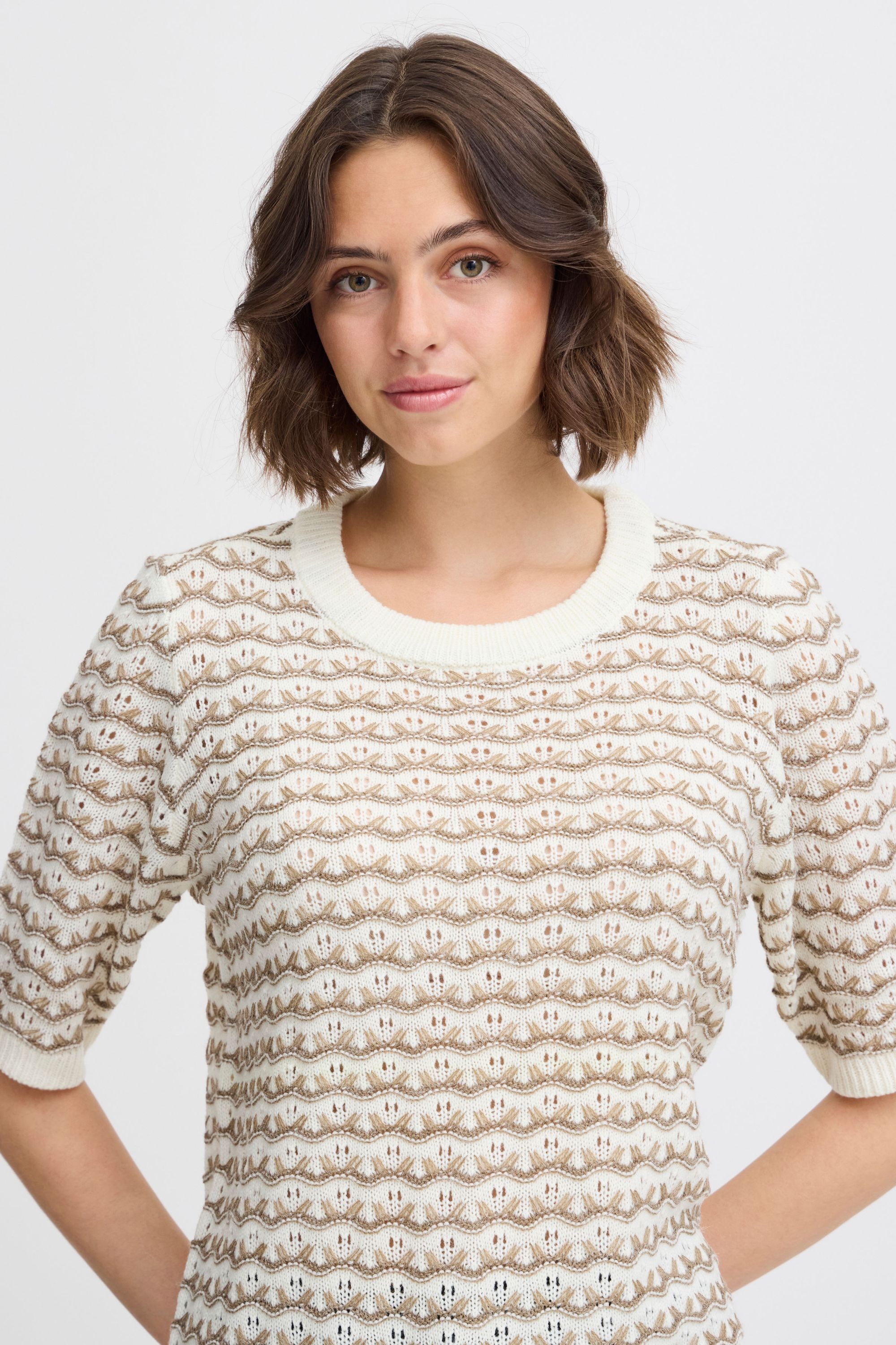 fransa Strickfleece-Pullover »Strickpullover FRLILJE PU 1«