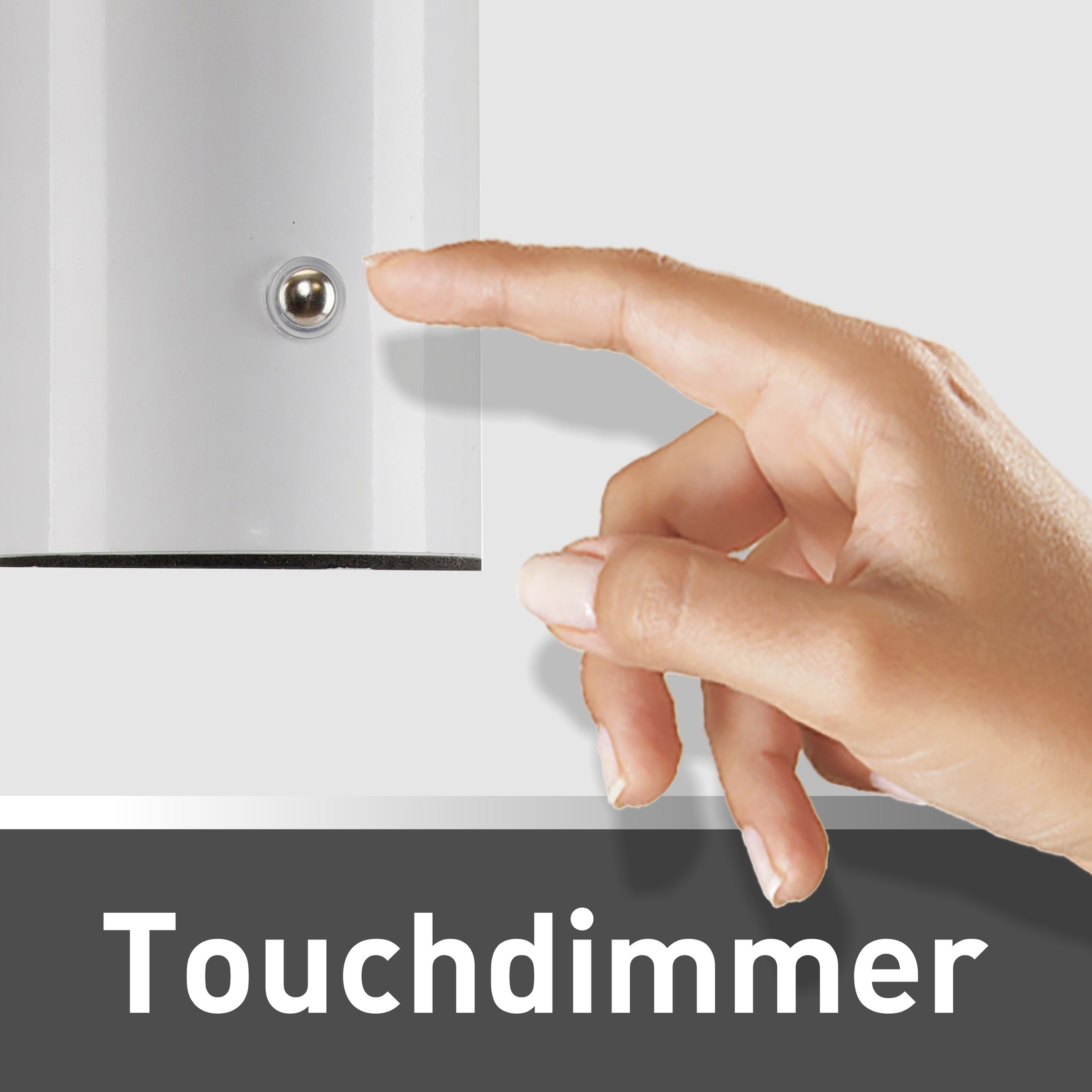 JUST LIGHT Tischleuchte »AGNES« LED-Modul 1 Stk. warmweiß - kaltweiß Akkuleuchte