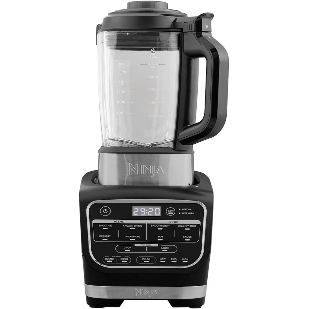 NINJA Standmixer »HB150EU Suppenkocher«, 1000 W, bis zu 1,7L Volumen, incl. eingebautem Heizelement