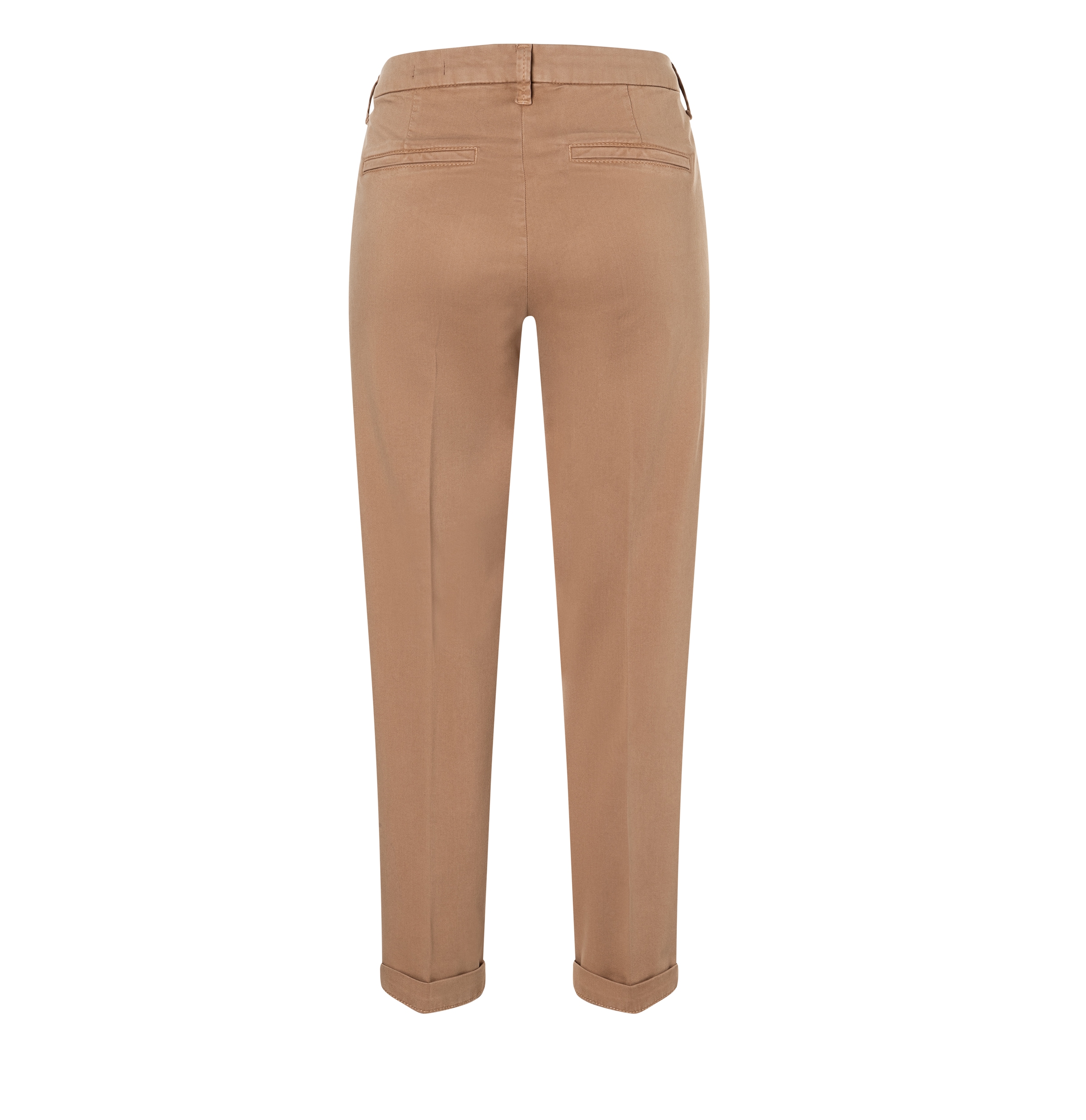 MAC Chinohose »CHINO turn up«, mit dezentem Glanz, elegant und sportiv zugleich