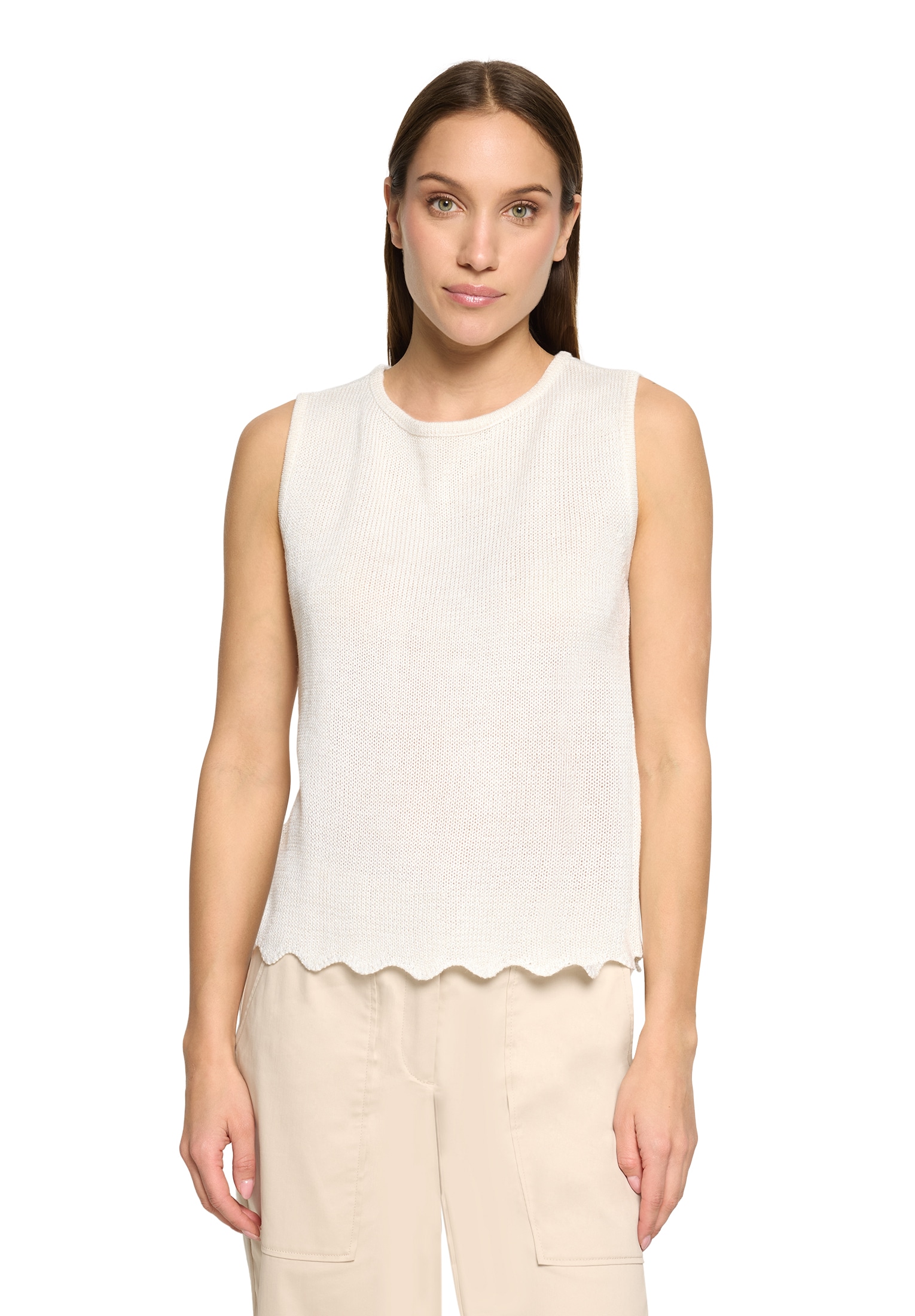 Betty Barclay Kurzarmpullover »Strick-Top ohne Arm«