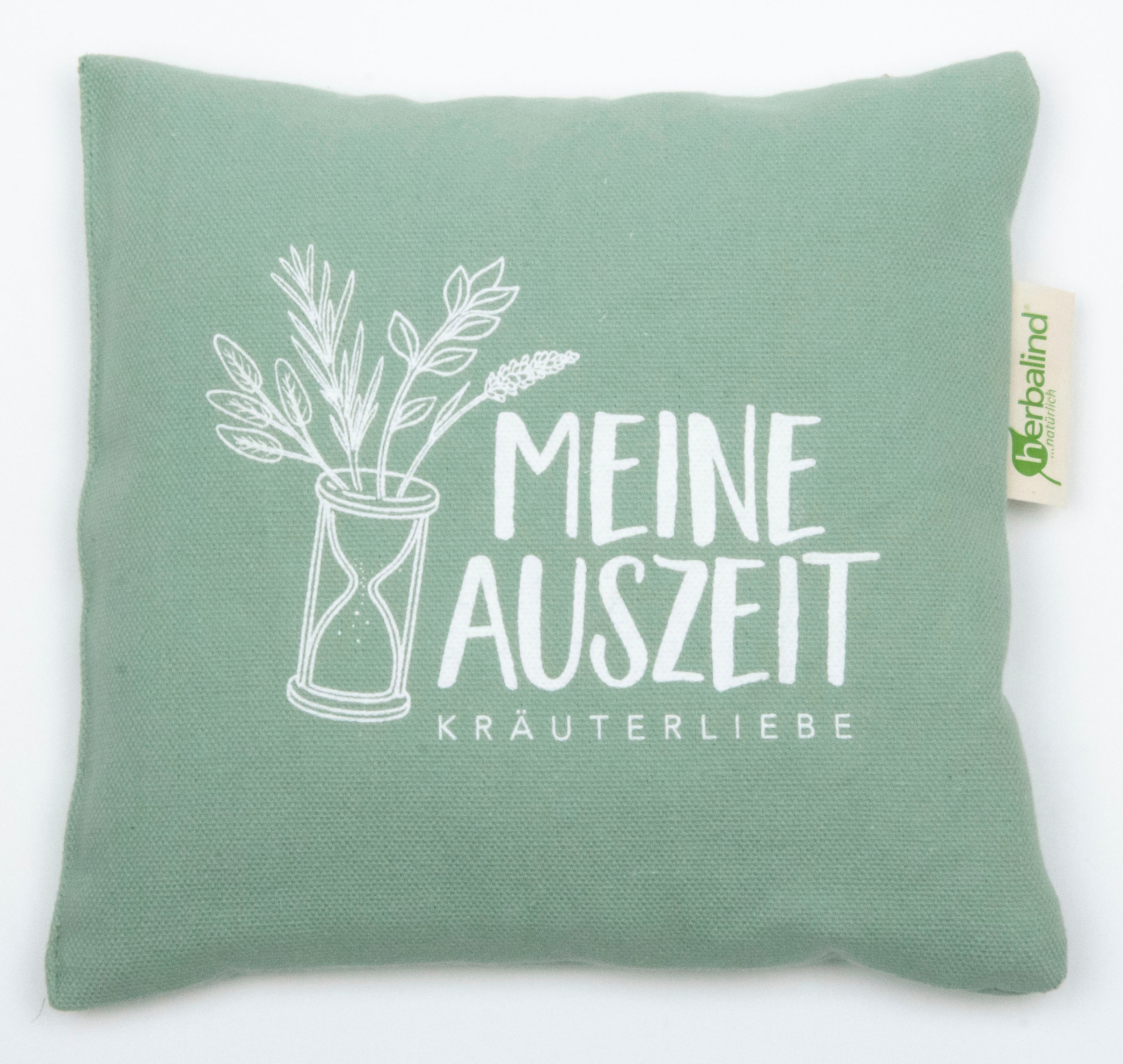herbalind Kräuterkissen »MEINE AUSZEIT Lindgrün«, (1 tlg.)