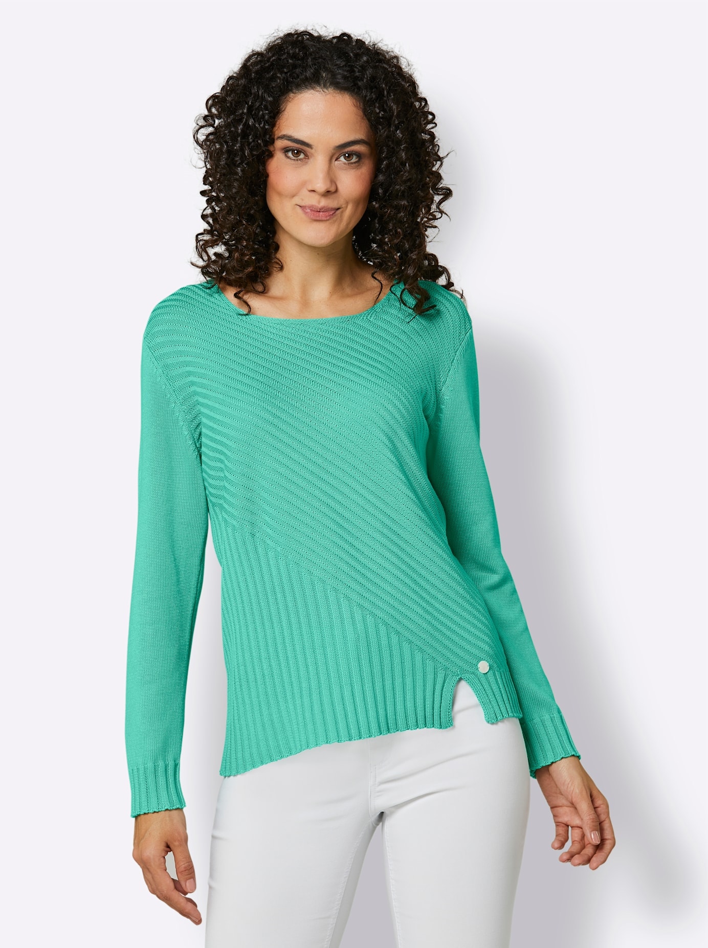 CREATION L PREMIUM Strickpullover »Lyocell-Baumwoll-Pullover«