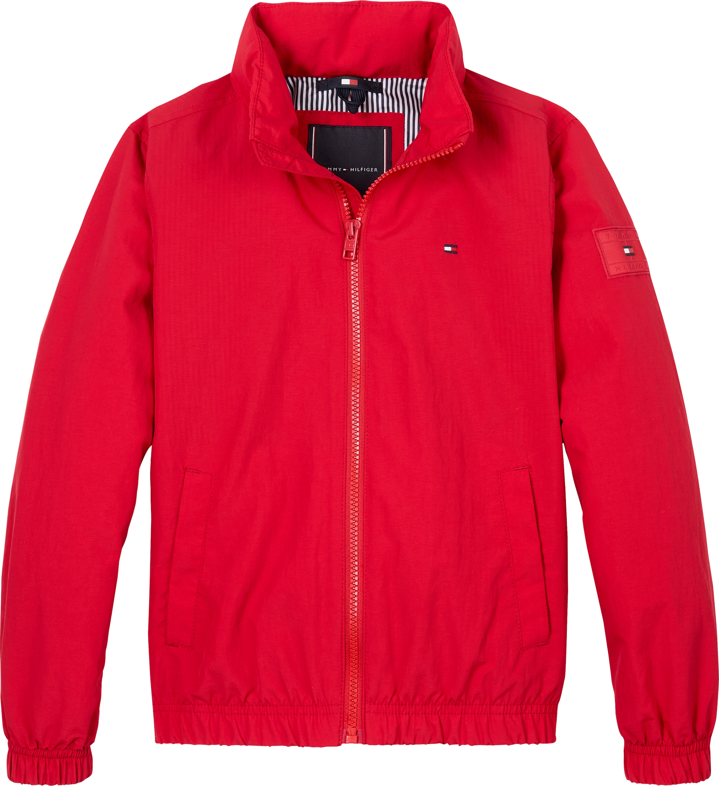 Tommy Hilfiger Outdoorjacke »ESSENTIAL JACKET«, mit Logo-Patch