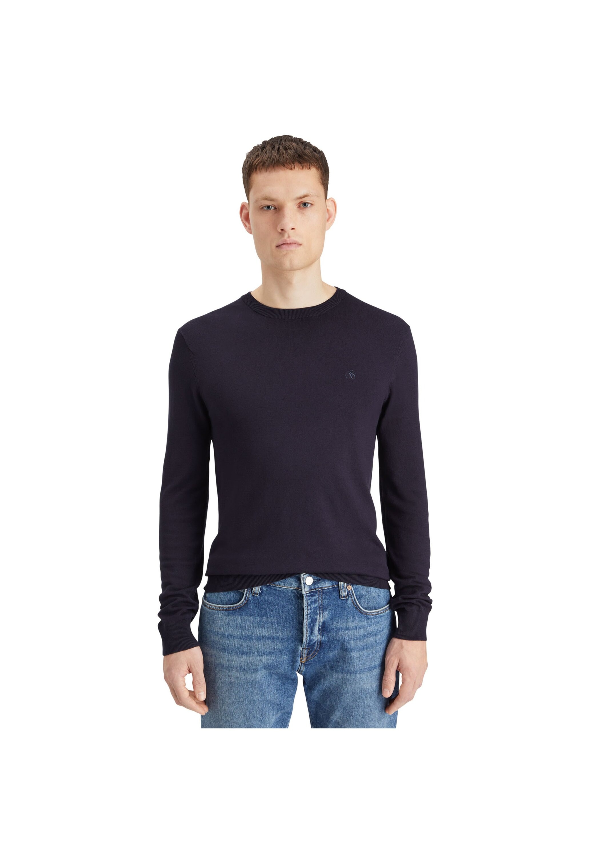 Scotch & Soda Sweatshirt »Strickpullover Core Viskose Pullover«
