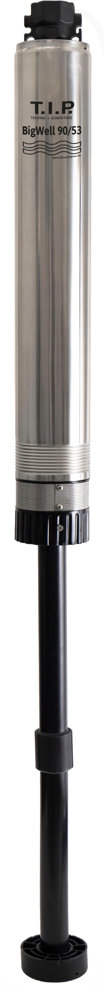 Tip Tiefbrunnenpumpe »BigWell 90/53« in schwarz, Größe 0