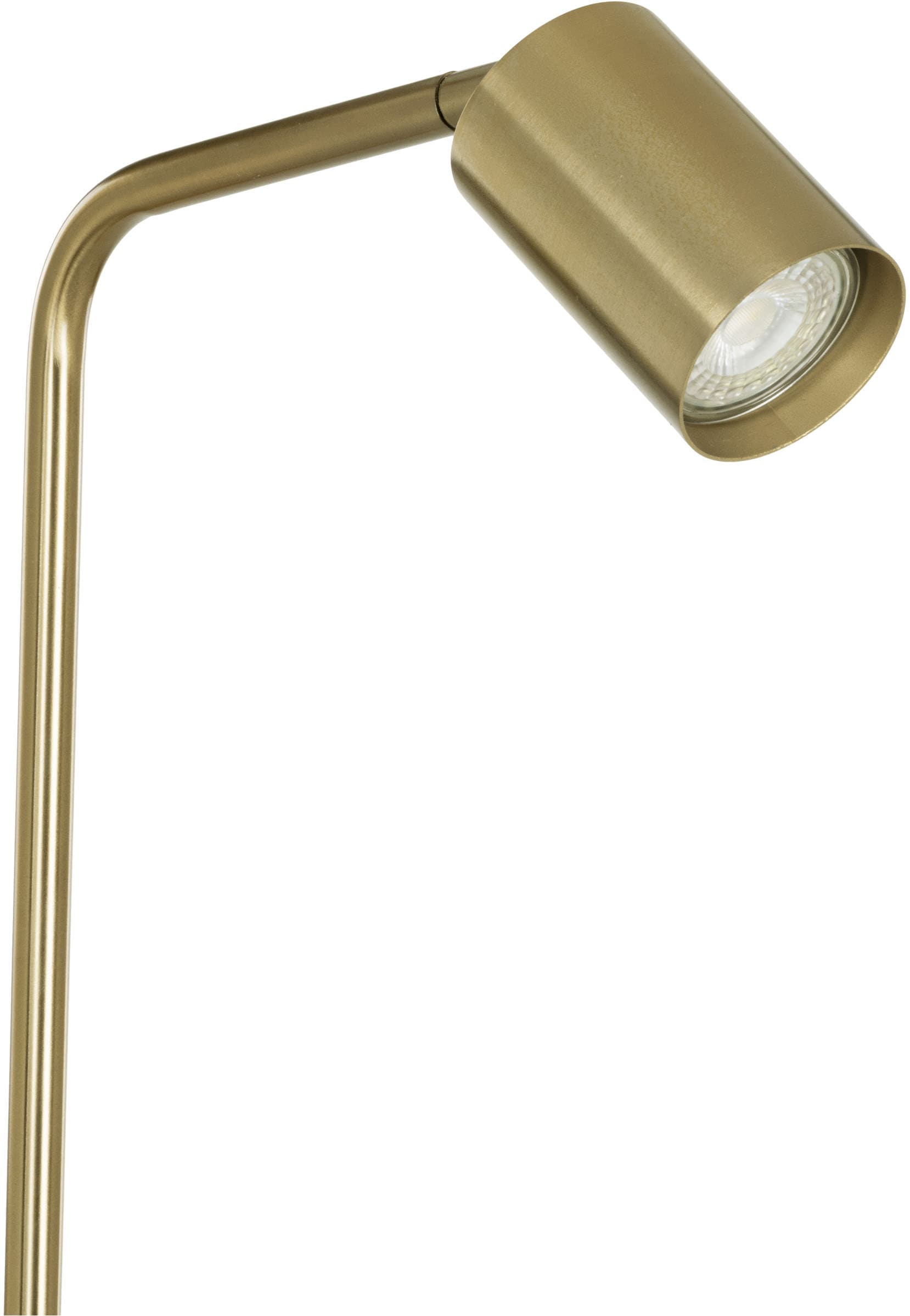 EGLO Stehlampe »RIGOMAGNO Stehlampe - Stahl - GU10 - 1X5W - IP20« GU10 1 Stk. Standleuchte, Leselampe, Wohzimmer, Schlafzimmer, L26,5 x B23 x H151cm