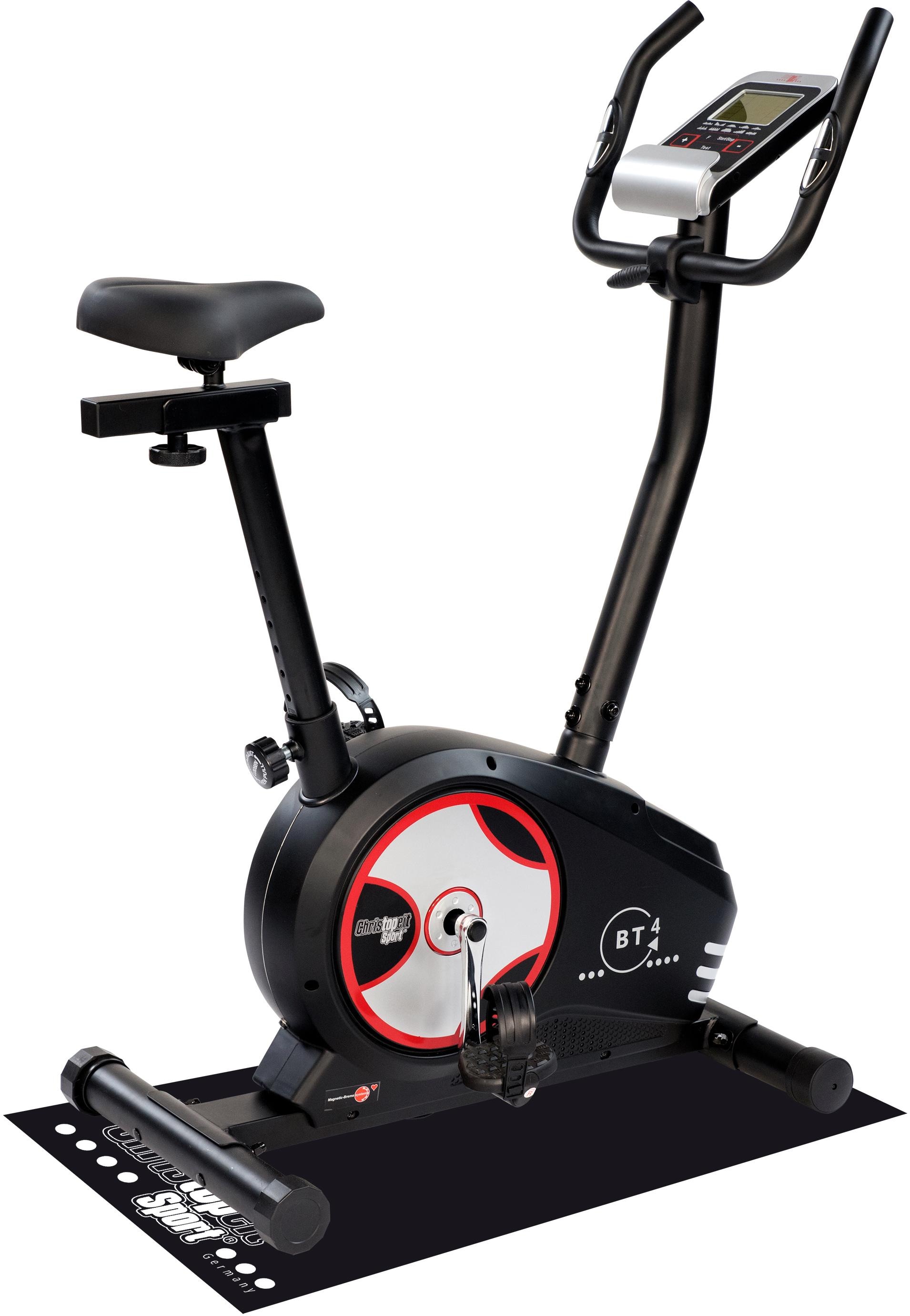 Christopeit Sport® Ergometer »BT 4«, (mit Tablet-Halterung), Schwungmasse ca. 7 kg, 24 Widerstandsstufen