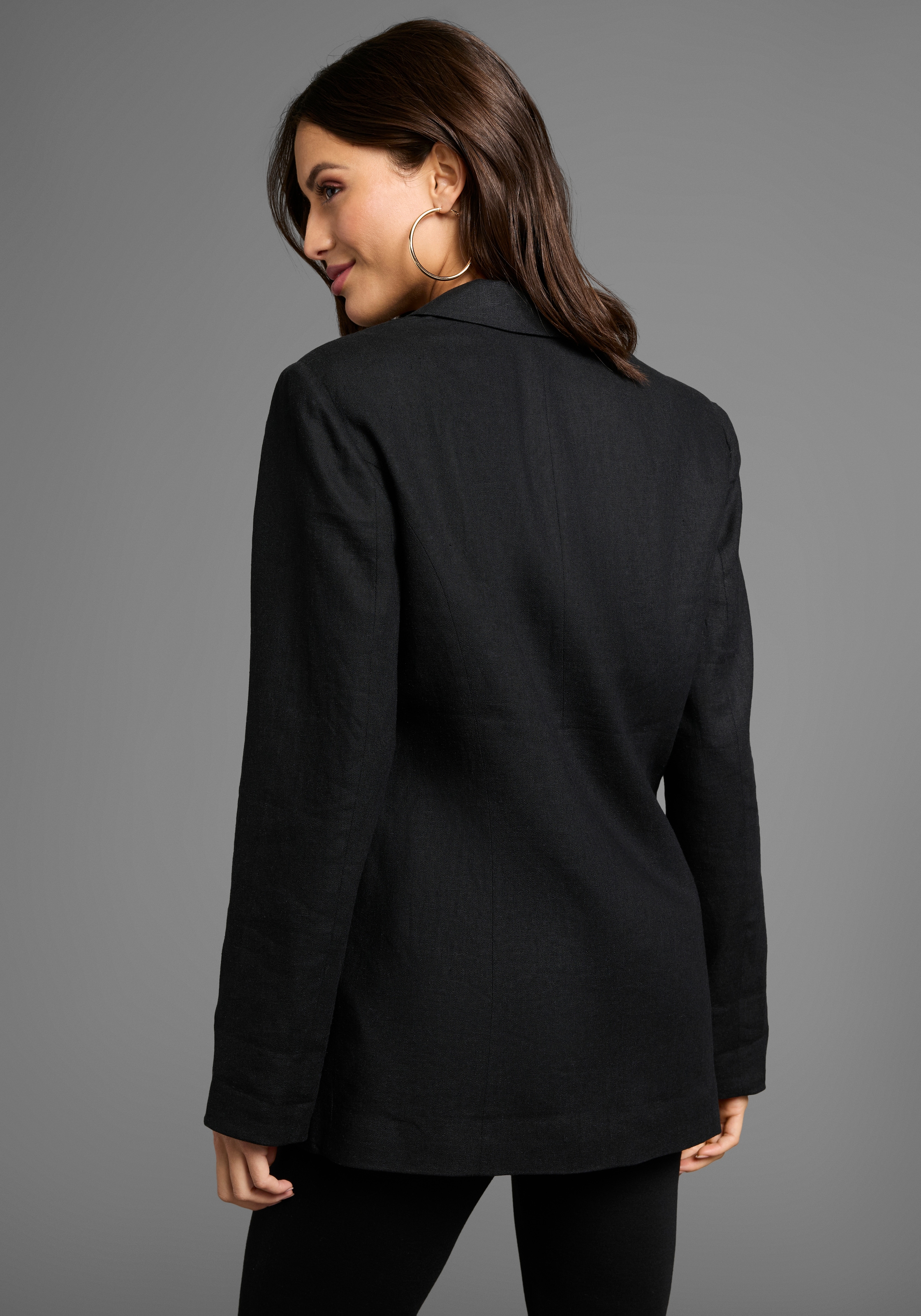 Laura Scott Longblazer, im Leinen-Look