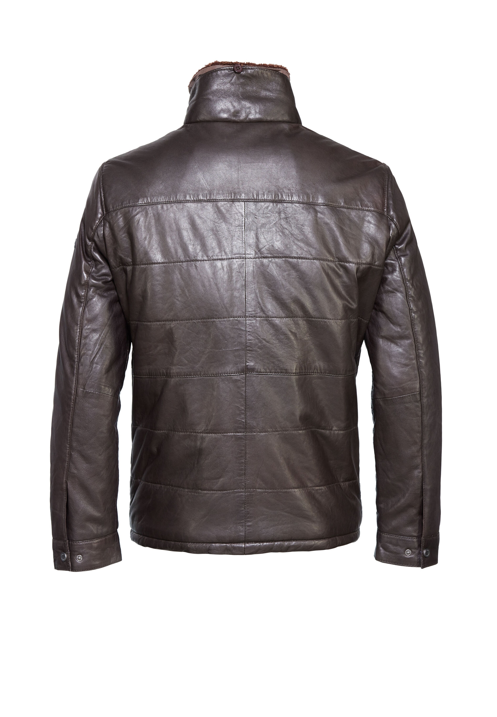 bugatti Blouson »BUMARCELLO« ohne Kapuze mit weichem Stehkragen
