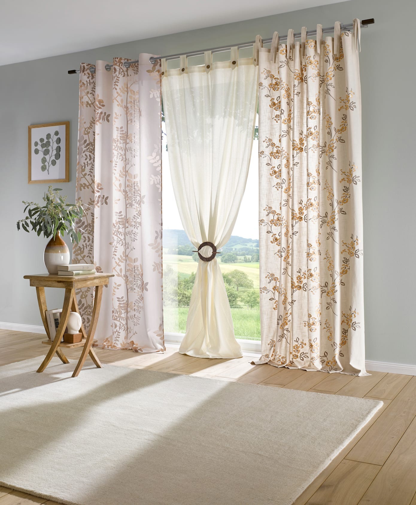 heine home Raffhalter 2er Set