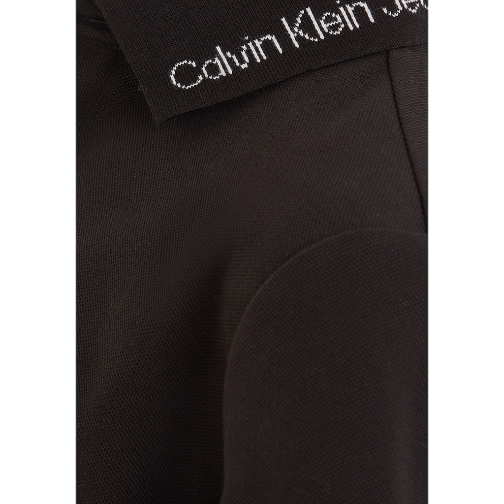 Calvin Klein Jeans Poloshirt »INTARSIA LOGO PIQUE POLO«